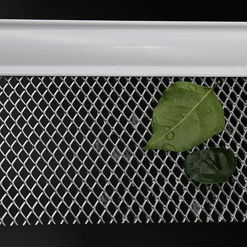 Miniatura 4 de Carligo Protector de canaleta grueso, protectores de hojas para canalones, rollo de protección de canaletas de filtro de hojas de aluminio de 5