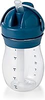 Vista 1 de OXO Tot Transitions - Vaso con pajita, 9 onzas, color azul marino