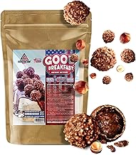 AS American Suplement | Whole Grain Oatmeal | Low in Sugars and Fat | Source of Quality Fiber and High Protein Content | Ideal for Healthy Desserts (1 kg, Rocher Chocolate)