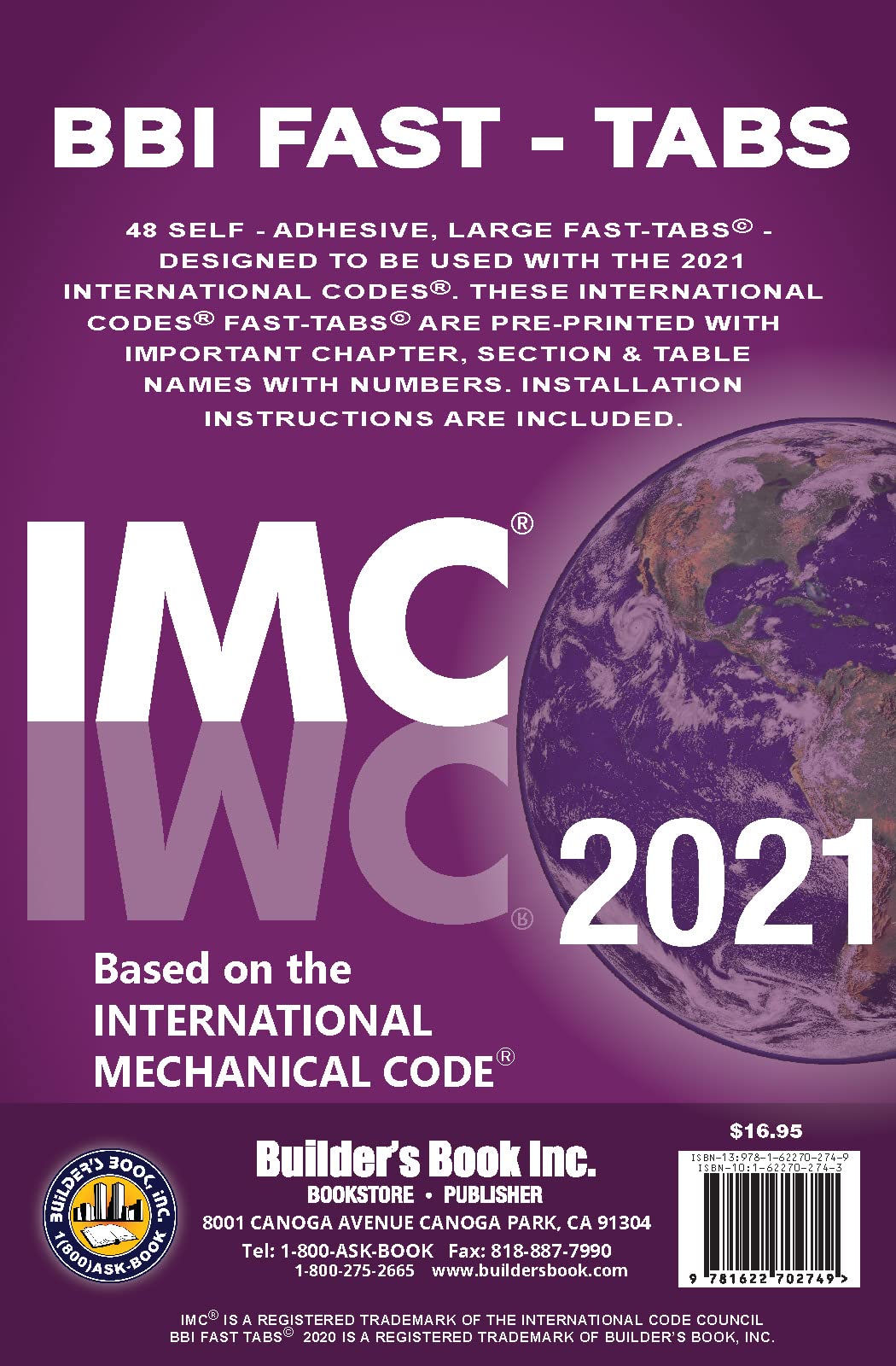 2021 International Mechanical Code® (IMC) Fast-Tabs