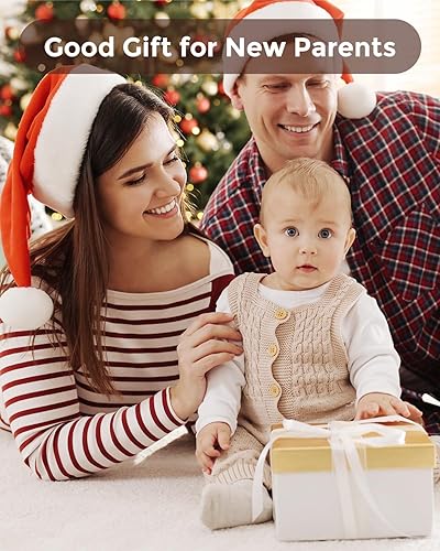 Miniatura 6 de Monitor de sueño para bebé con estación base, monitor de pie inteligente con informe de aplicación gratuito, rastrea la frecuencia cardíaca, el