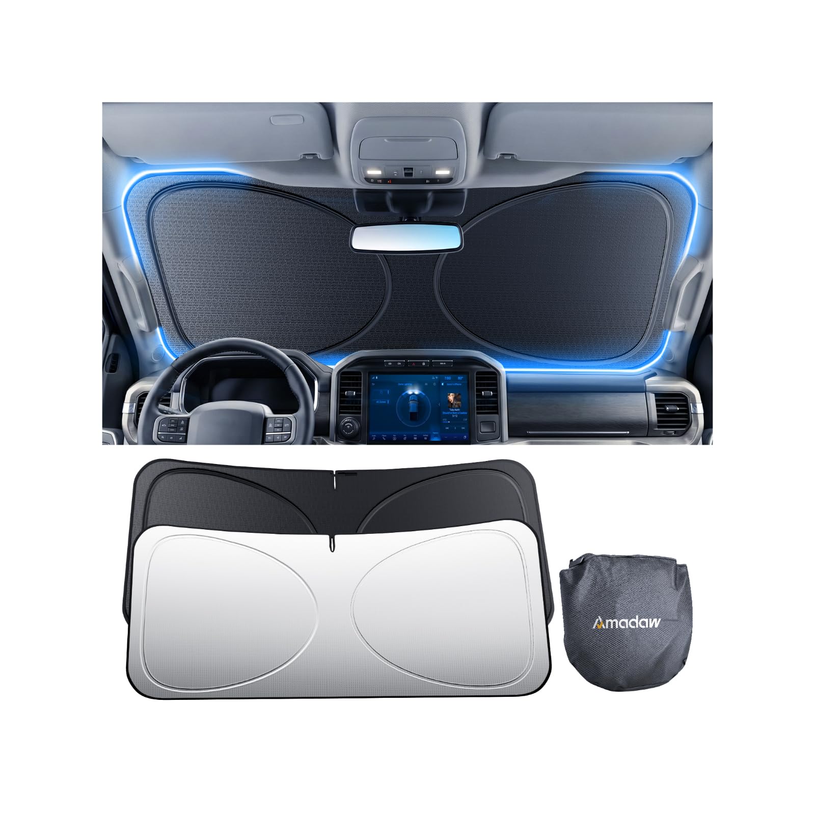 AMADAW Universal SUV Sun Shade