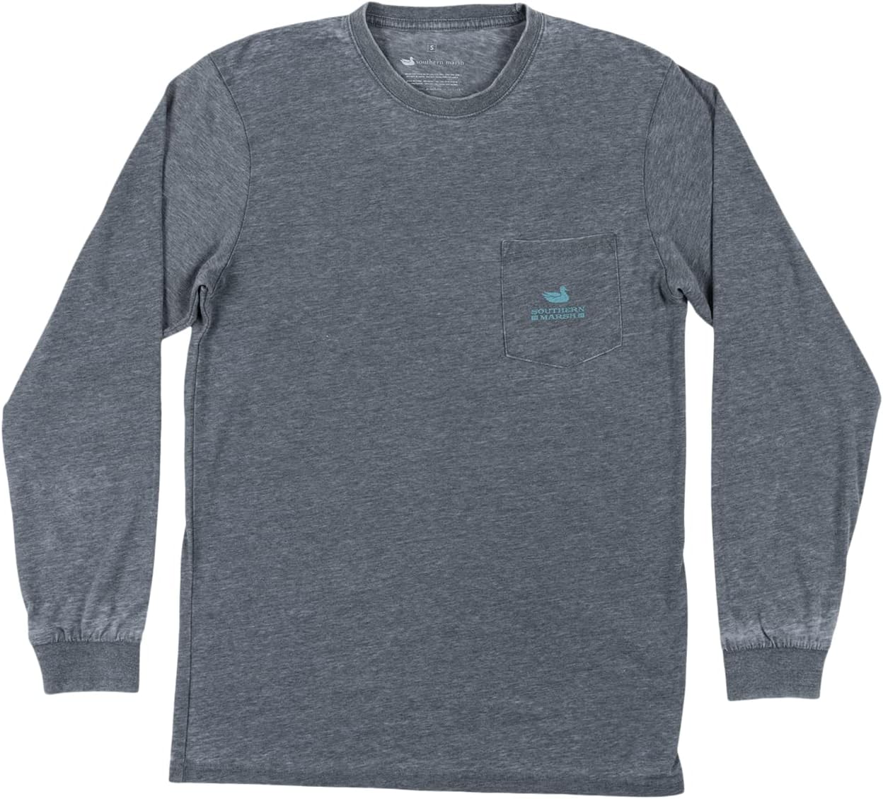 Southern Marsh Men's SEAWASH Pond T-Shirt – Long Sleeve Casual Graphic Tee