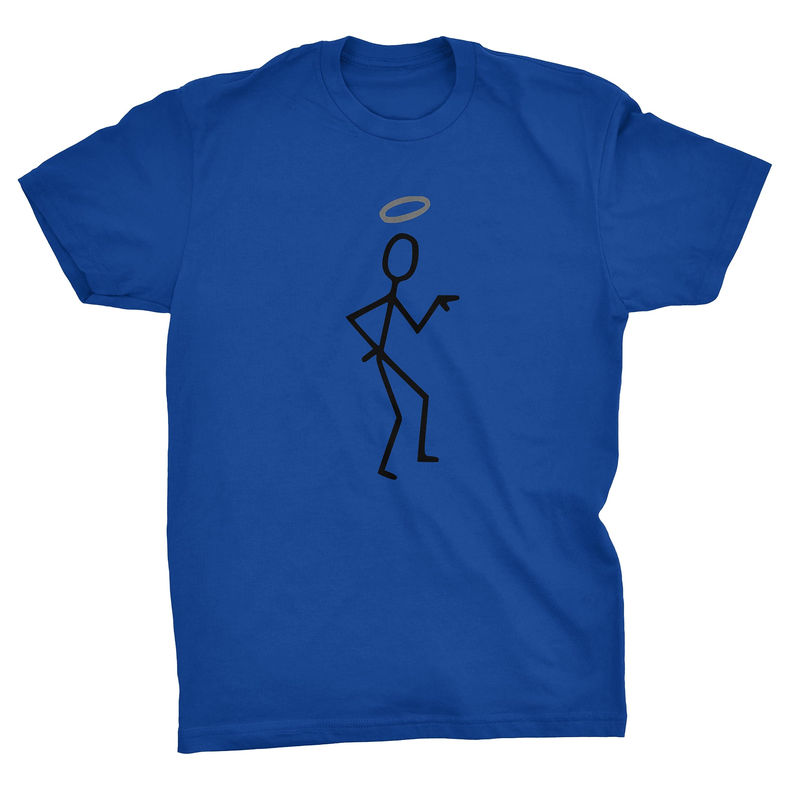 Viper By Gld Products Men's Blue Viper The Saint Logo Roger Moore Classic Retro Tv T-Shirt (, Xxl)