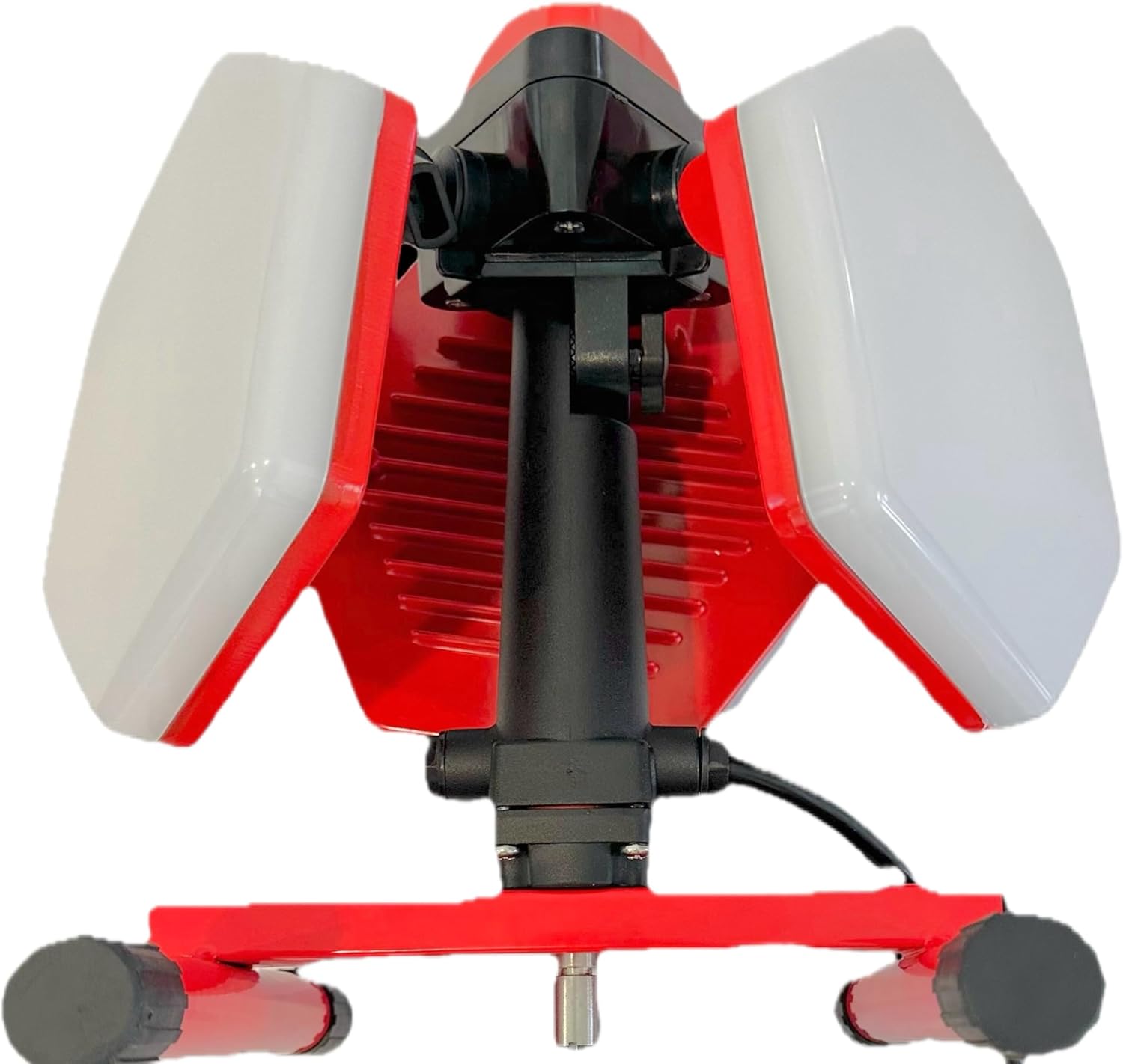 Red Rock 360º 10000-5500 Lumen Industrial Grade LED, 3 Lamp Hexagon Work Light, Wet Location, 38” Tool-Free Steel Tripod, Garage, Workshop, Jobsite, Construction Site, Garage