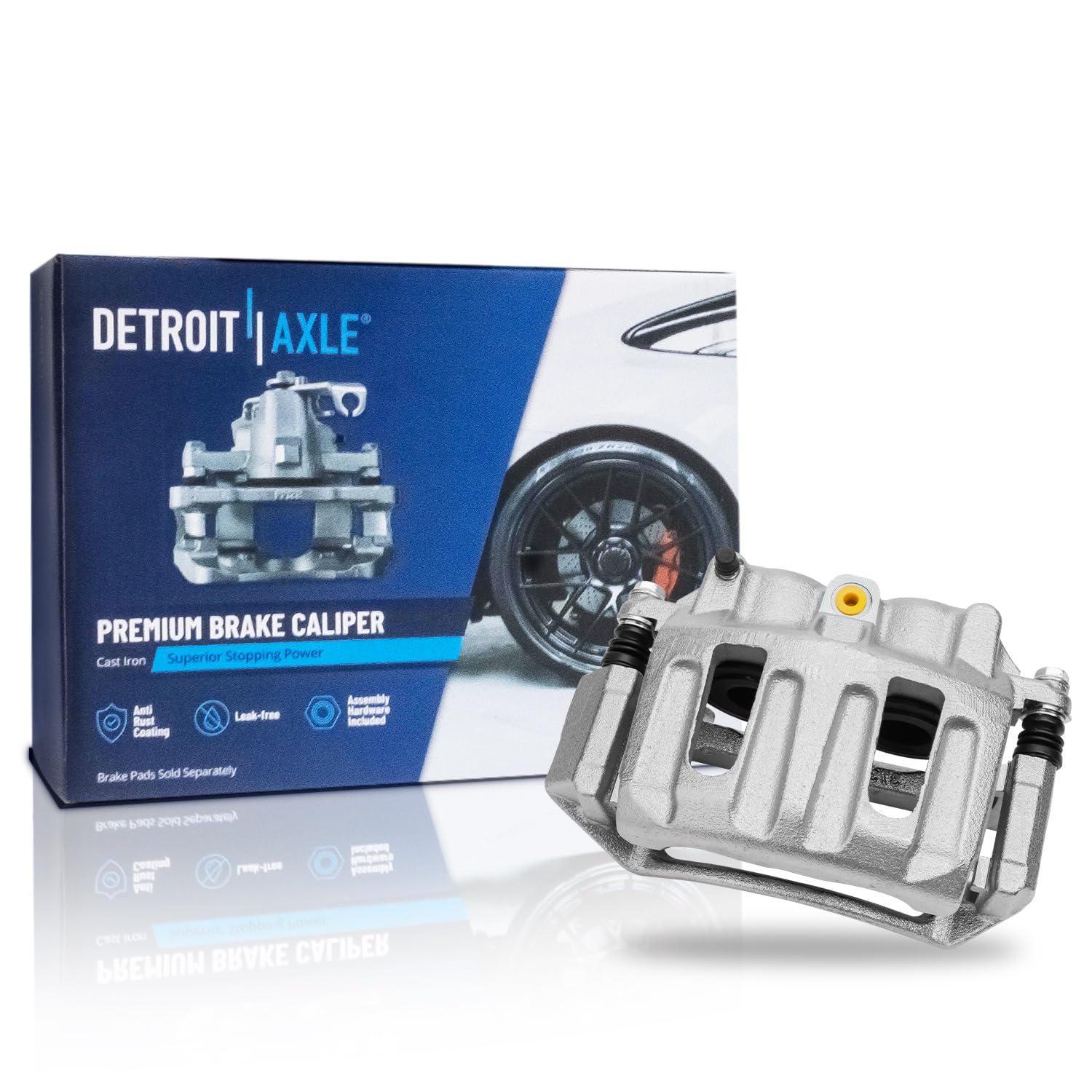 Detroit Axle - Front Left Brake Caliper for 1999-2003 Ford F-150, 2002-2003