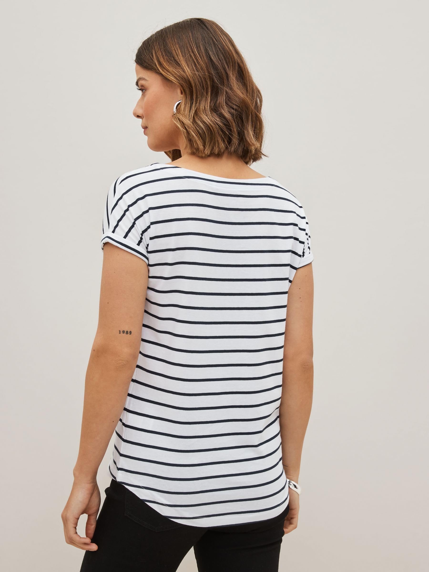 NEXT Damen T-Shirts mit Flügelärmeln, 3er-Pack