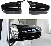 Vista 1 de Cubierta de espejo ABS, cubierta de repuesto para espejo retrovisor, compatible con BMW Serie 3 G20 G21 4 Series G22 G23 G26 5 Series G30 G31 7