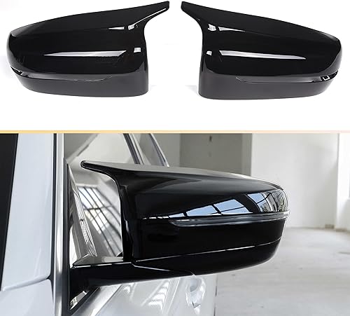 Cubierta de espejo ABS, cubierta de repuesto para espejo retrovisor, compatible con BMW Serie 3 G20 G21 4 Series G22 G23 G26 5 Series G30 G31 7