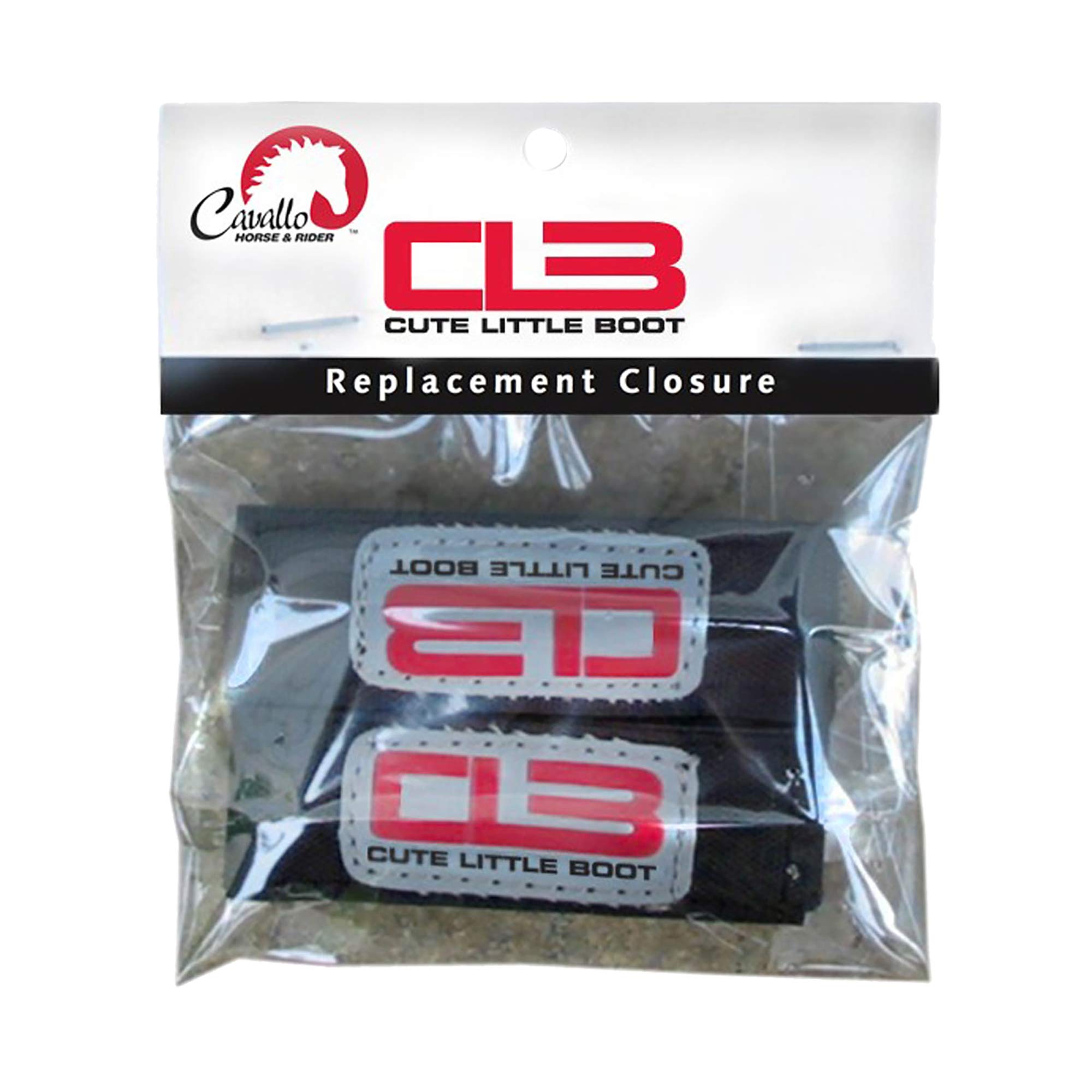 Cavallo Cute Little Boot Replacement Closures - Black, One Size