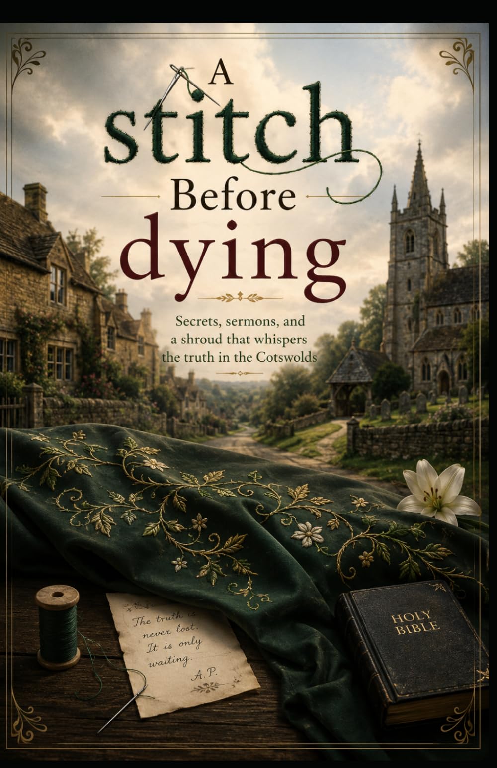 A Stitch Before Dying: Secrets, sermons, and shroud that whispers the truth in the Cotswolds