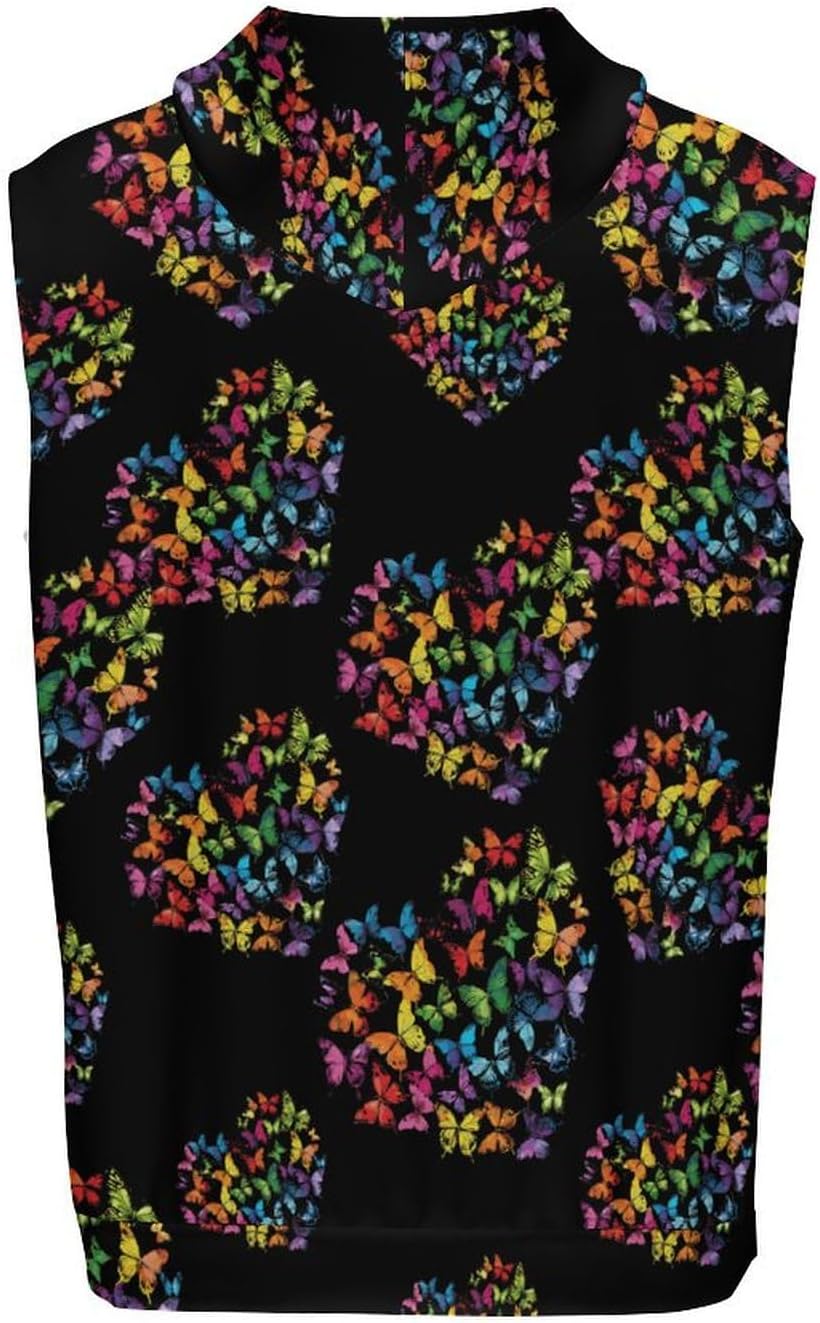 Men's Workout Hooded Tank Tops Sleeveless Muscle Gym T-Shirts