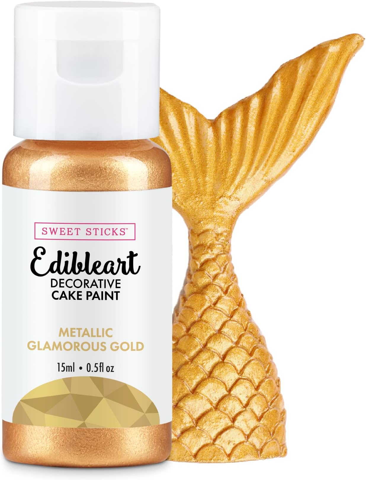 Edible Art Decorative Paint Glamorous Gold 15ml