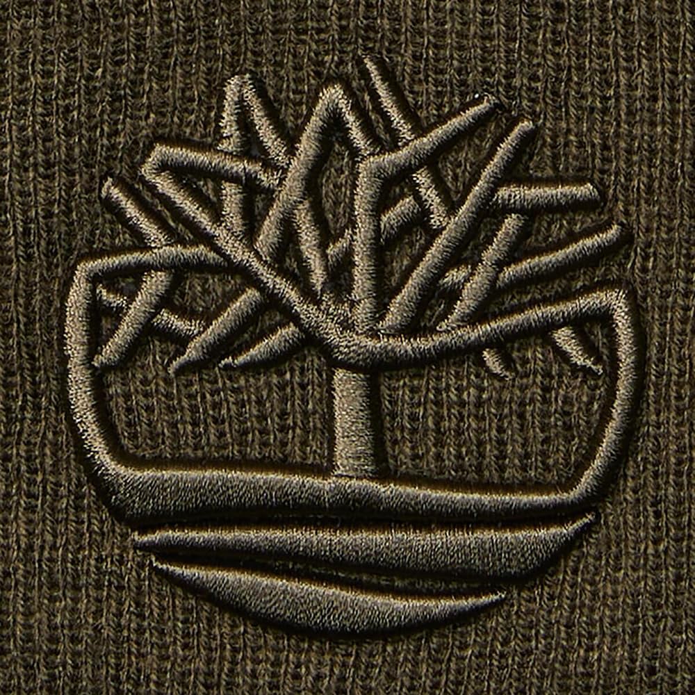 CZAPKA męska TIMBERLAND TB0A65HP EMNROIDERY BEANIE A581 DK GREEN