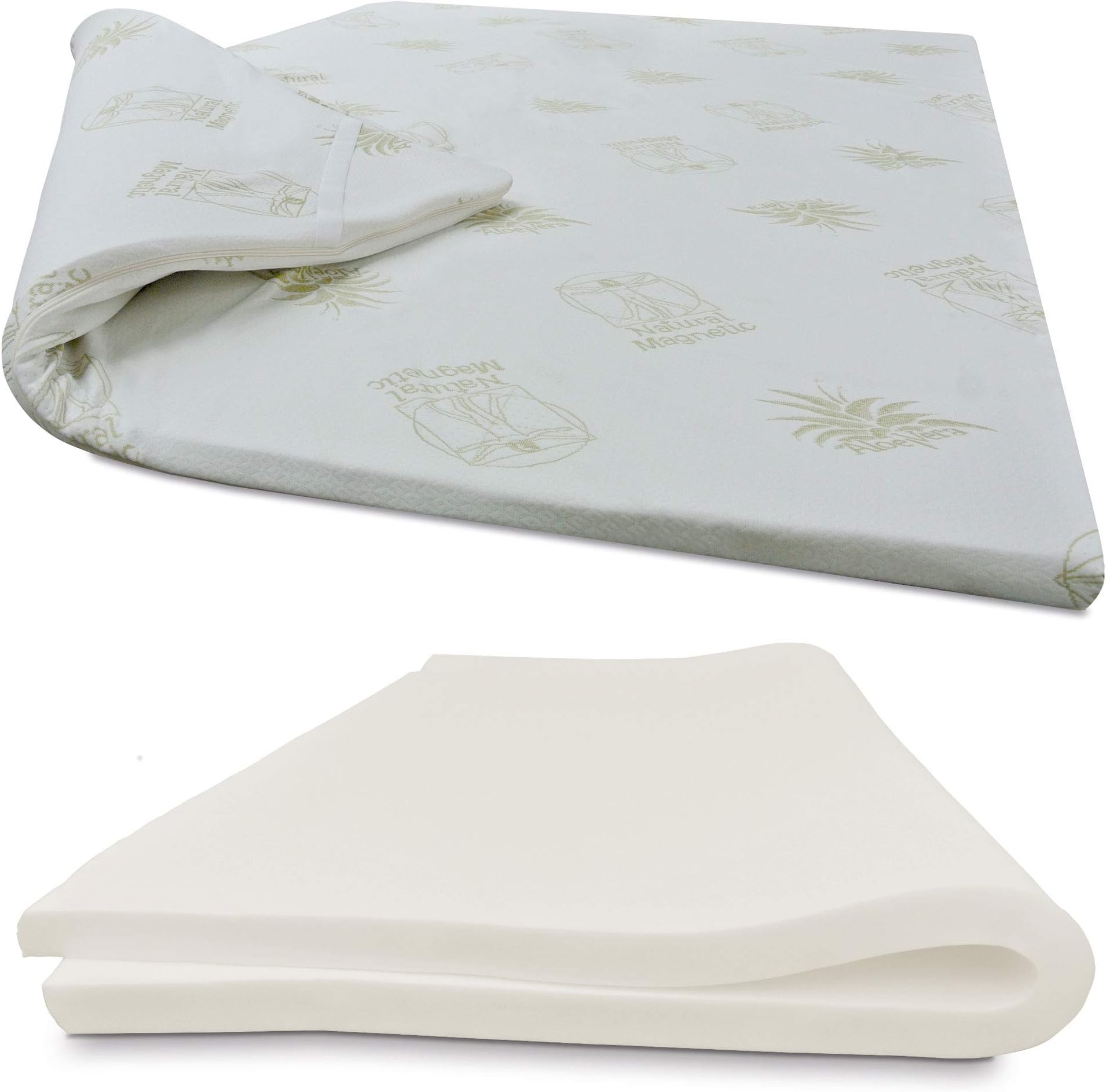 Baldiflex Correction Memory Fresh Mattress Topper Single 90 x 190 H 10 – Lining in Aloe Vera