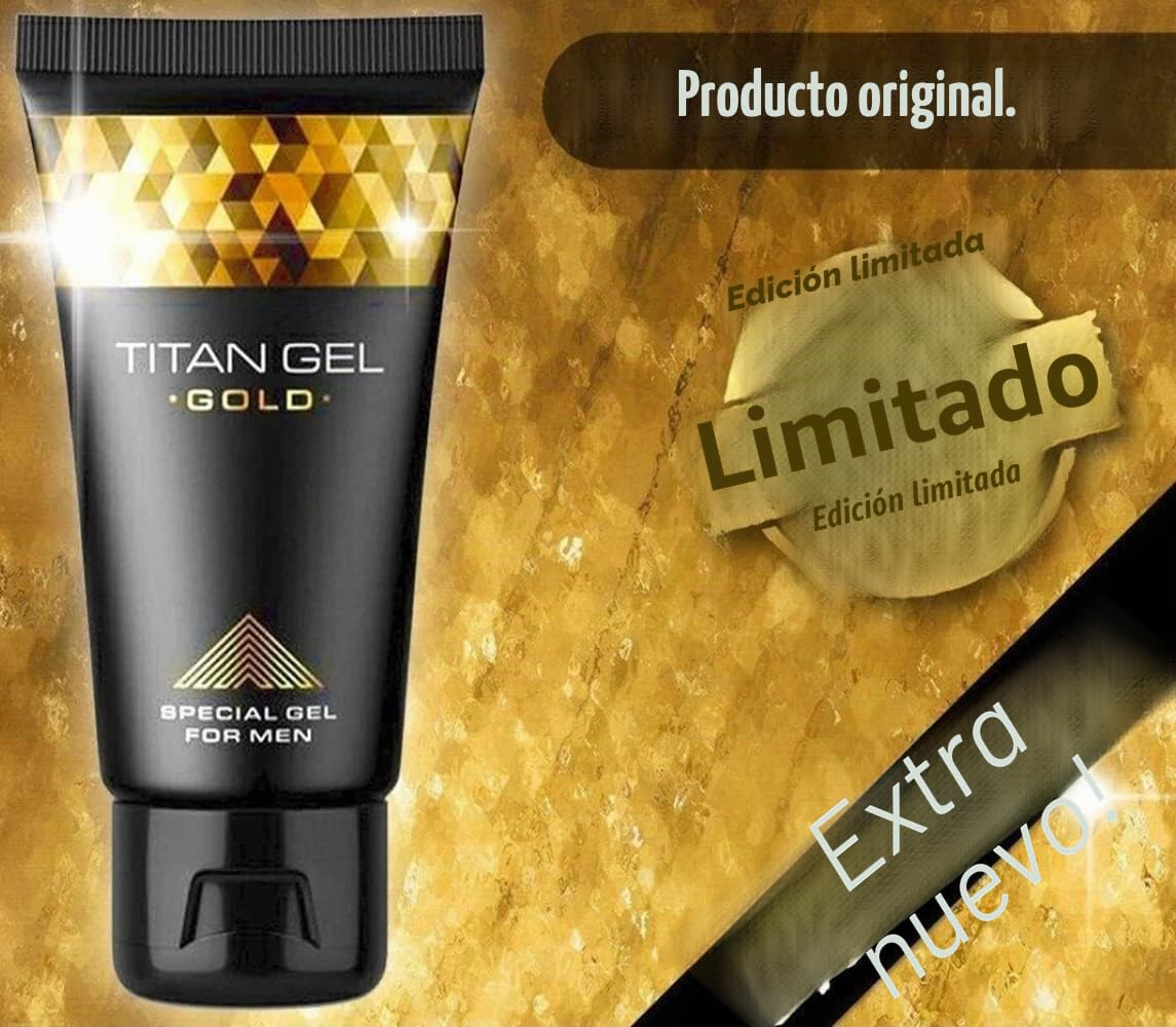 Irvy Titan Gel Gold para hombre original (paquete de 3)