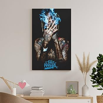 Amazon.co.jp: Wiz Khalifaポスターラッパー歌手ヒップホップ