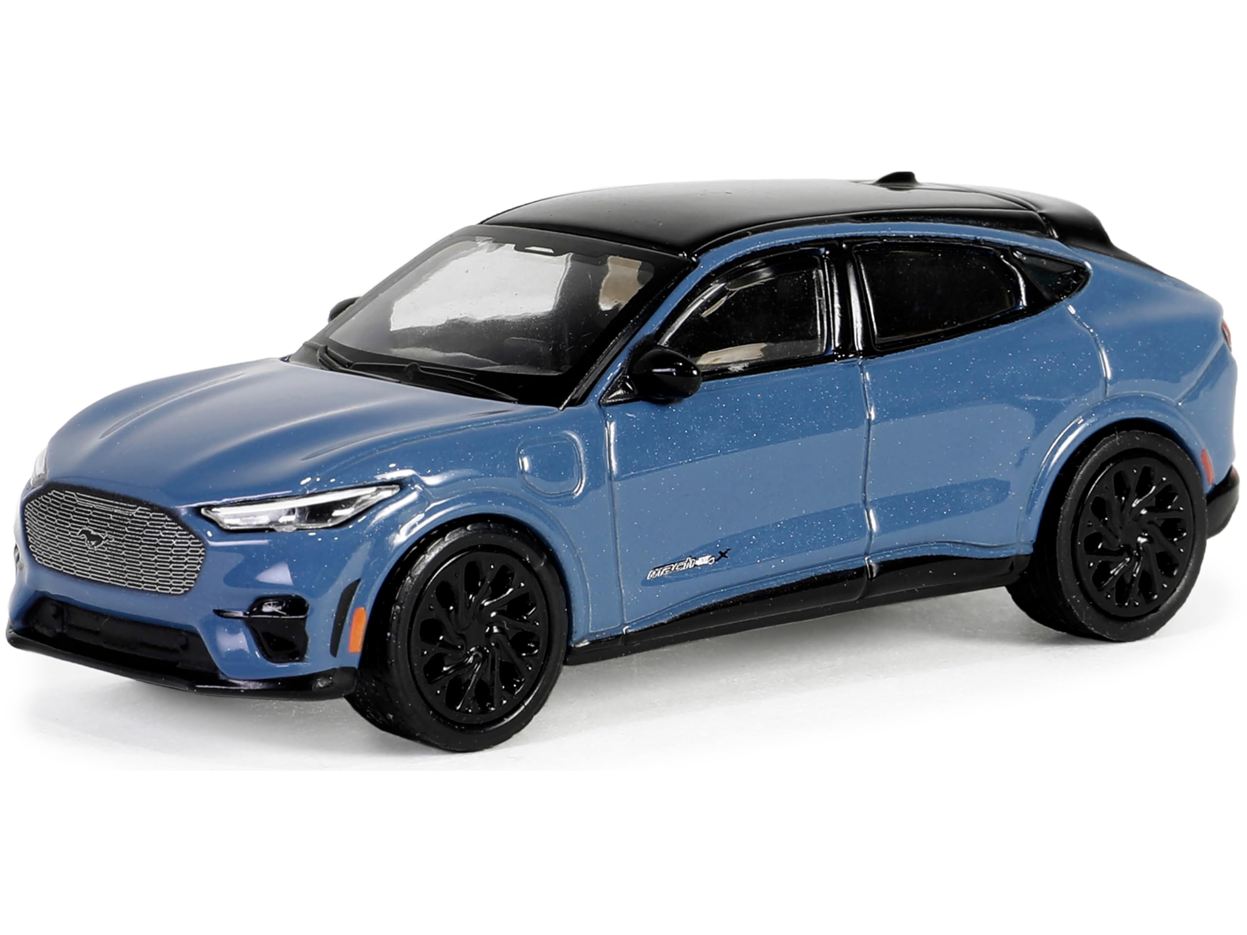 Collectibles 2023 Mach-E GT Vapor Blue with Black Top Showroom Floor Series 5 1/64 Diecast Model Car by Greenlight 68050F