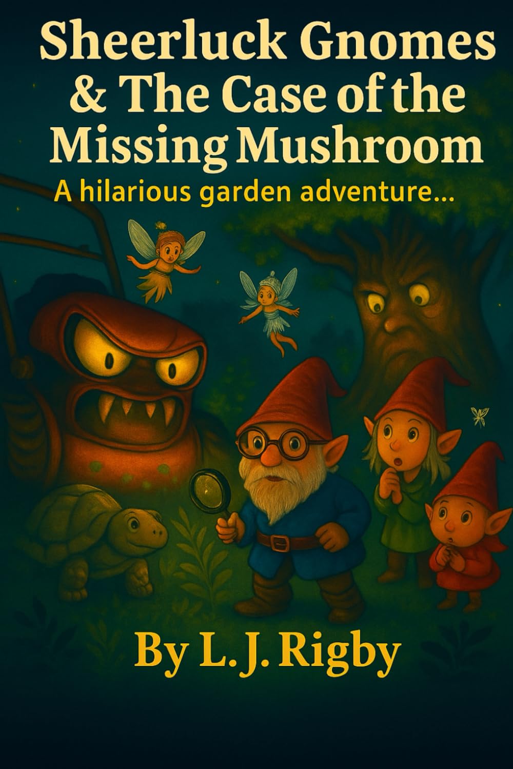 Sheerluck Gnomes & The Case Of The Missing Mushroom: A Garden Mystery Adventure For Children