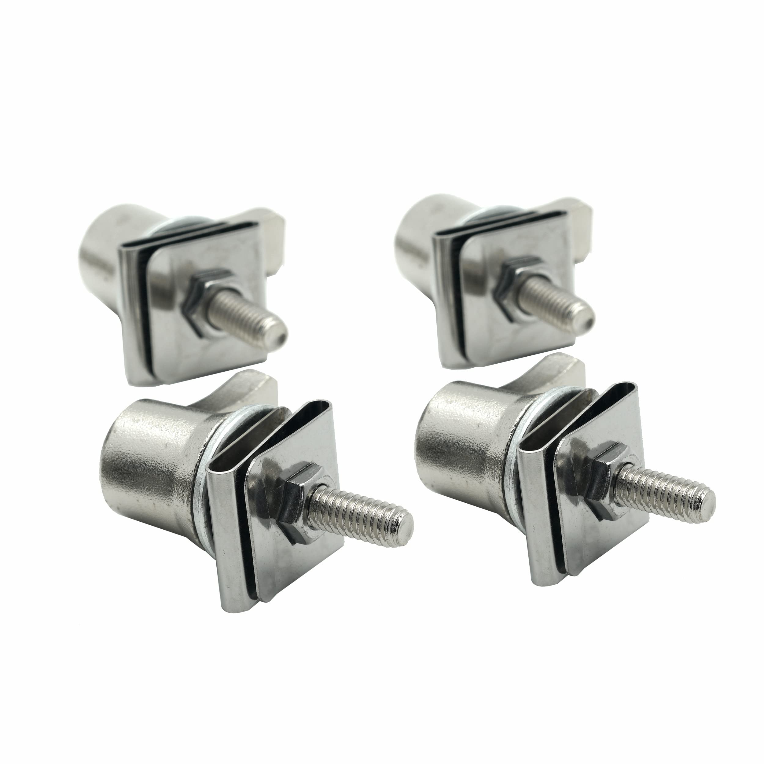 Kit Boulons Selle Dissuasifs Anti-Vol Harley Touring 1993-2023 - 4 Clips U