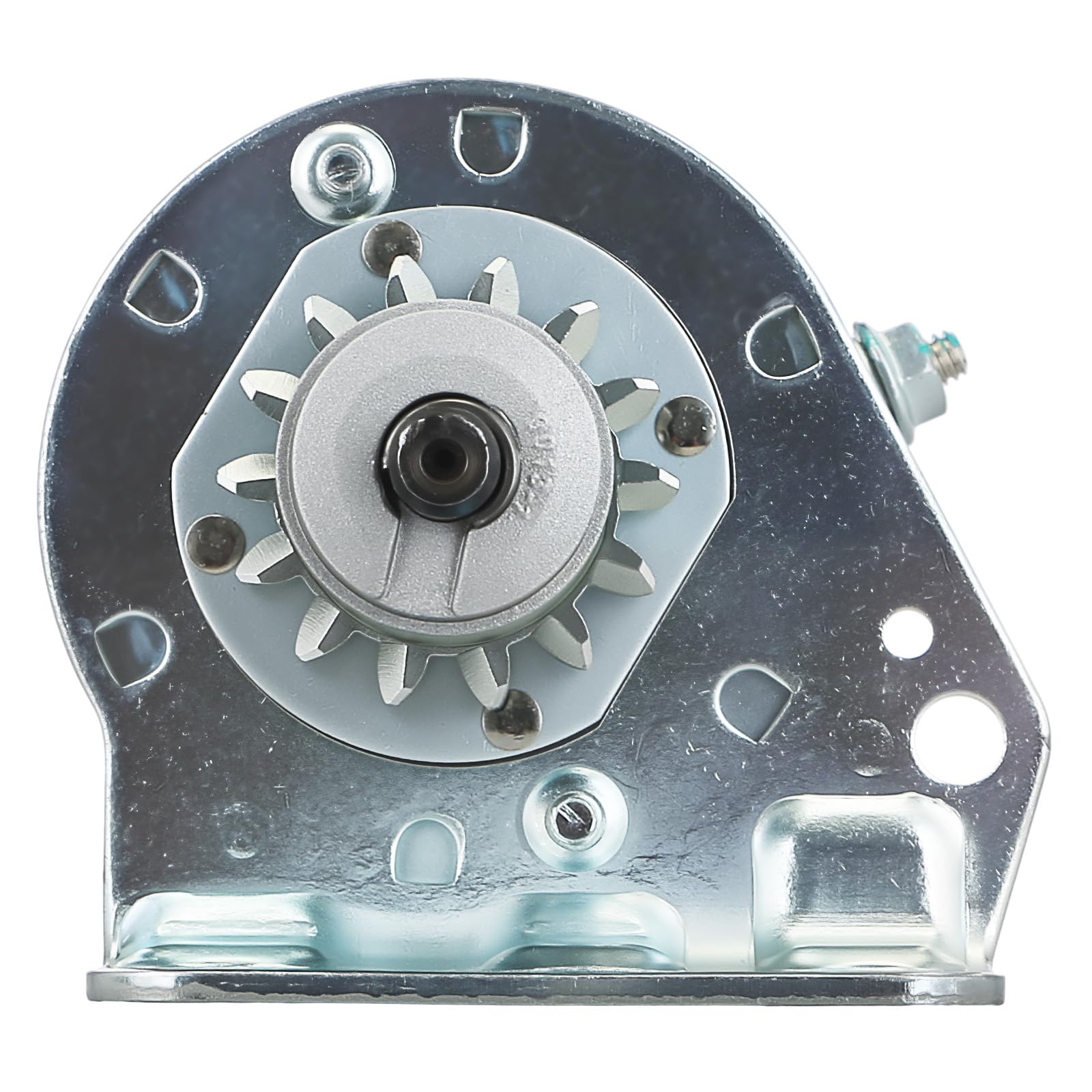 Briggs & Stratton Anlasser Starter 14 Zähne 593934 693551 030221 33R877, 12 12,5 13 14 14,5 15,5 16 16,5 17 17,5 18 18,5 19,5PS, Kompatibel mit Cub Cadet RTZ LT John.Deere D100 105 Holland Toro