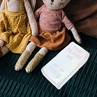 Vista 8 de Totority Esponja de juguete de ladrillo simulado, modelo de ladrillo falso, 9.45 x 4.72 x 2.76 pulgadas, textura realista, juego de broma