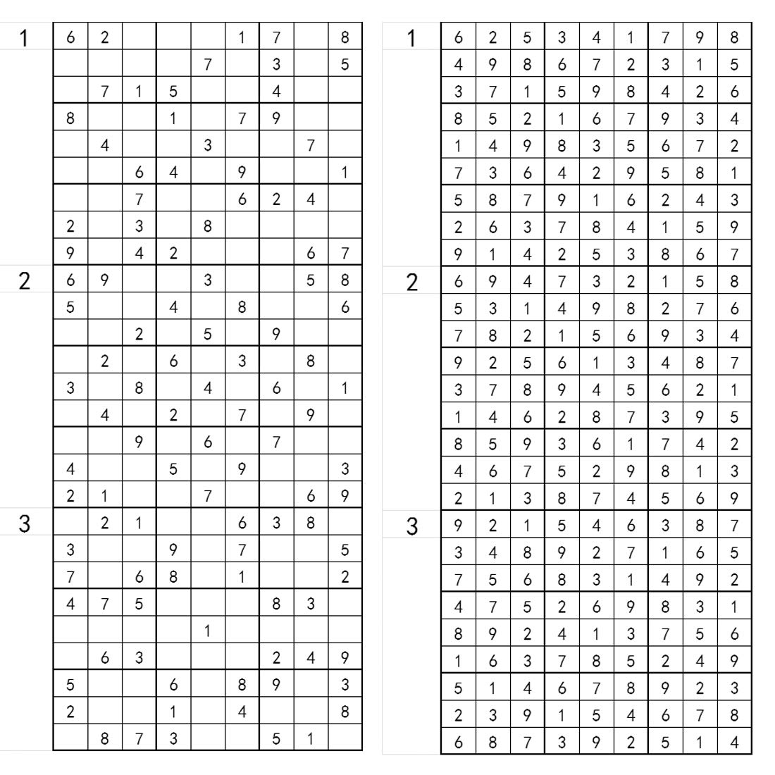 Andux Juego de Mesa de Madera Sudoku con cajón SD-02 (Verde)