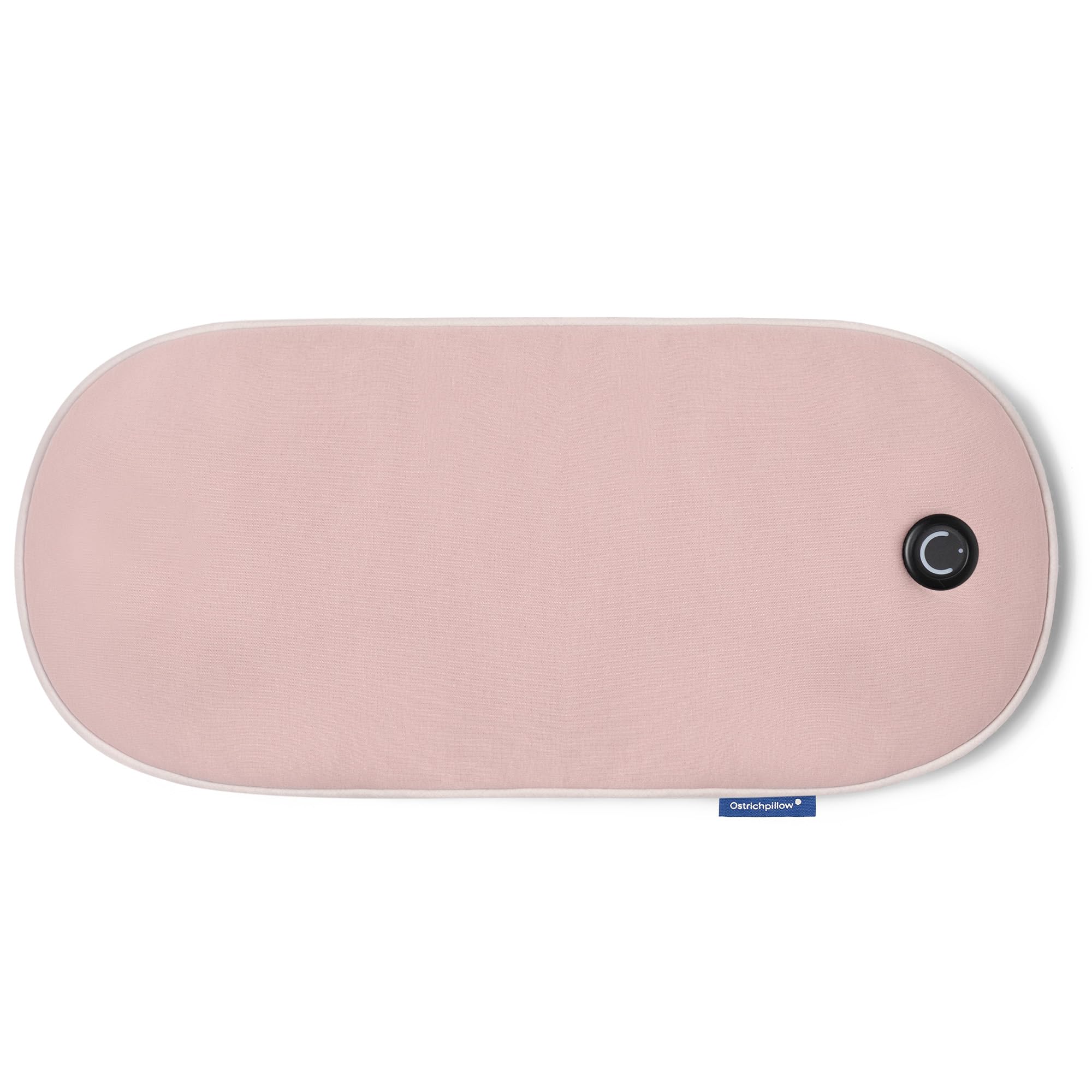 Ostrichpillow Embrace Heating Pad - Wearable Heating Pad for Menstrual Cramps and Back Pain - 3 Heat Settings - Portable and Rechargeable - Slim and Lightweight - Unnoticeable Under Clothes Pale Pink