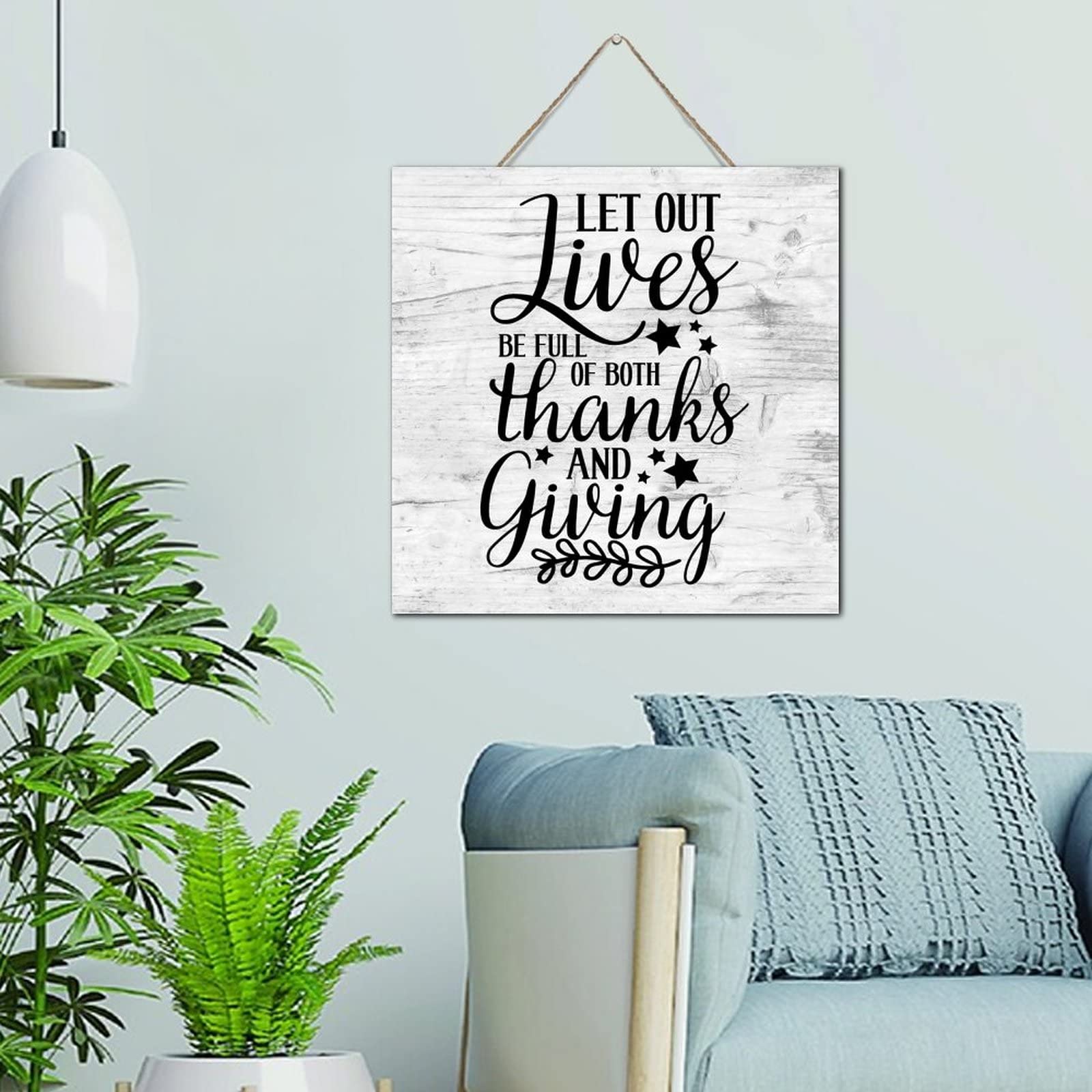Plaque murale en bois moderne 30 cm finition artisanale haut de gamme