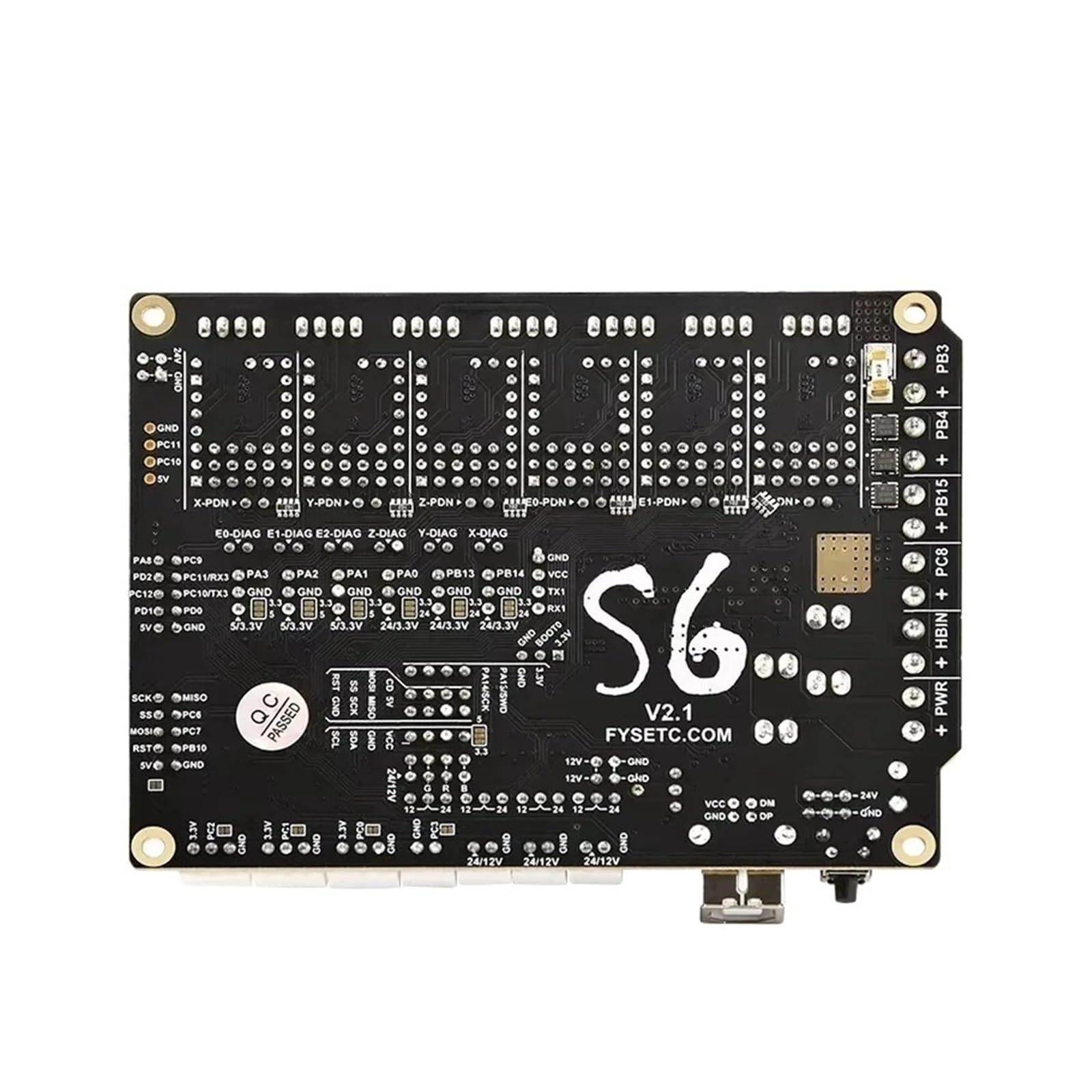 Compatible for Voron, carte de contrôle S6 Trident