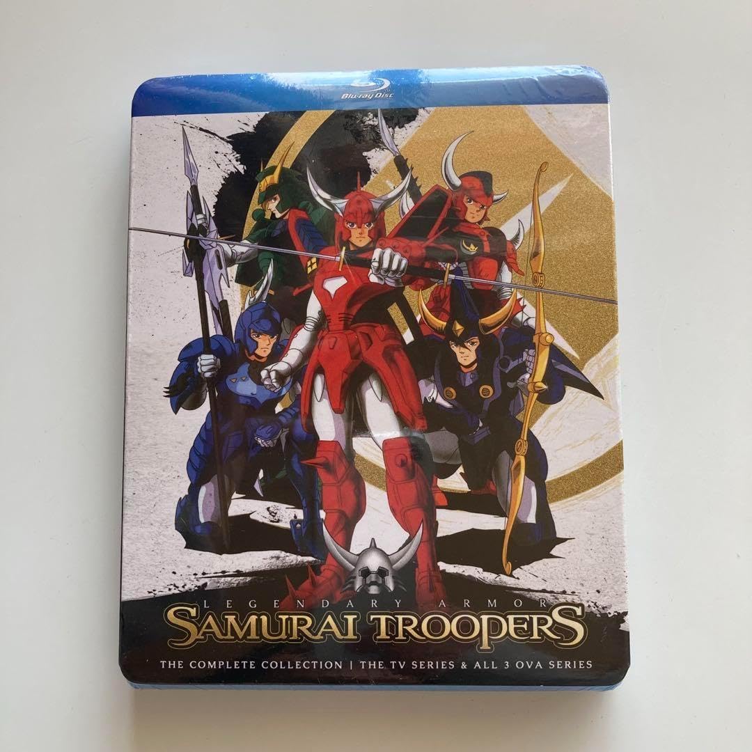 Amazon.co.jp: 鎧伝サムライトルーパー DVD-BOX OVA版 全5巻セット 完全