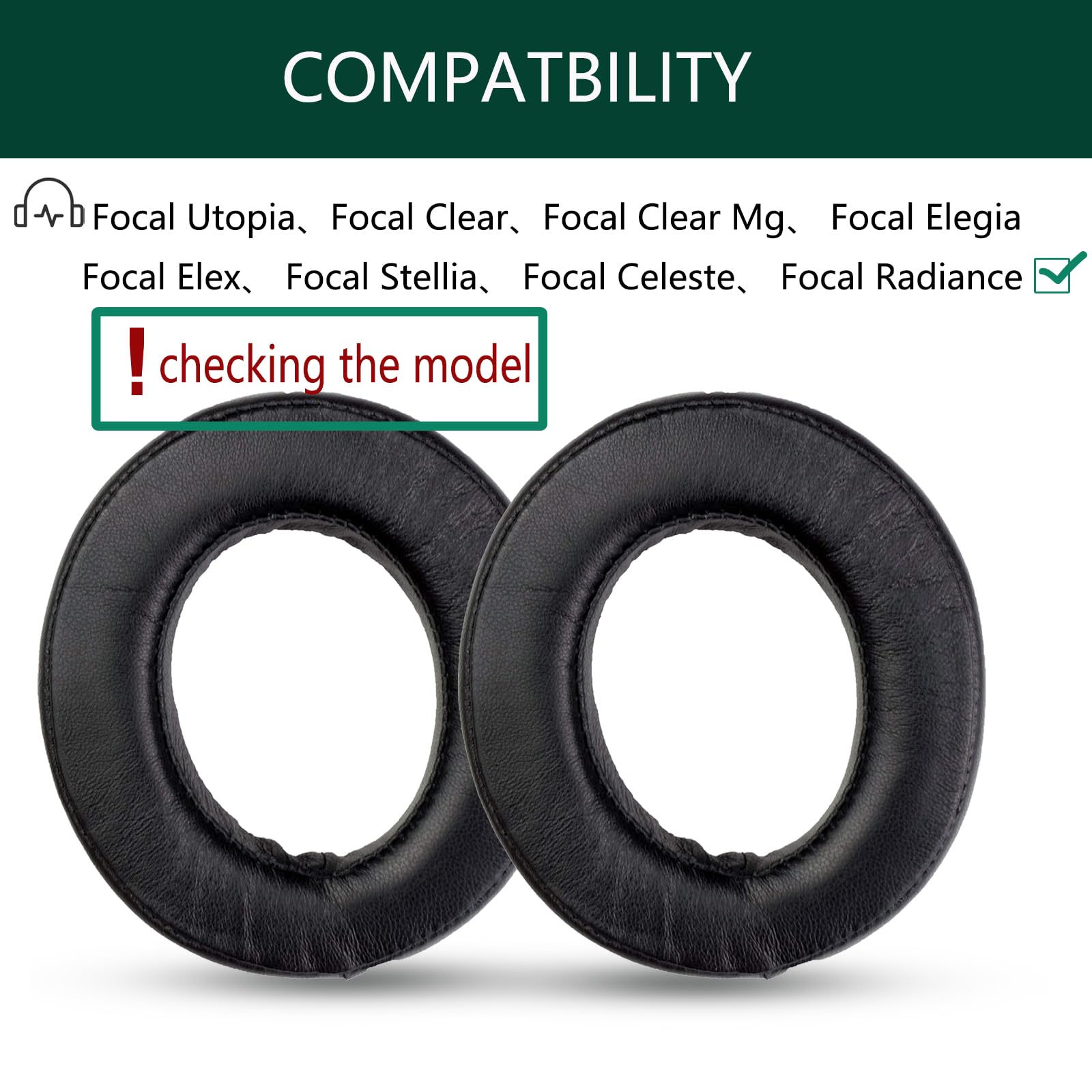 Amazon | 交換用イヤーパッドは、Focal Clear、Elear、Elegia、Elex
