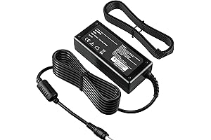Exact-Fit Replacement AC Adapter Compatible with Samsung U28R550UQN LU28R550UQNXZA LED Monitor -...