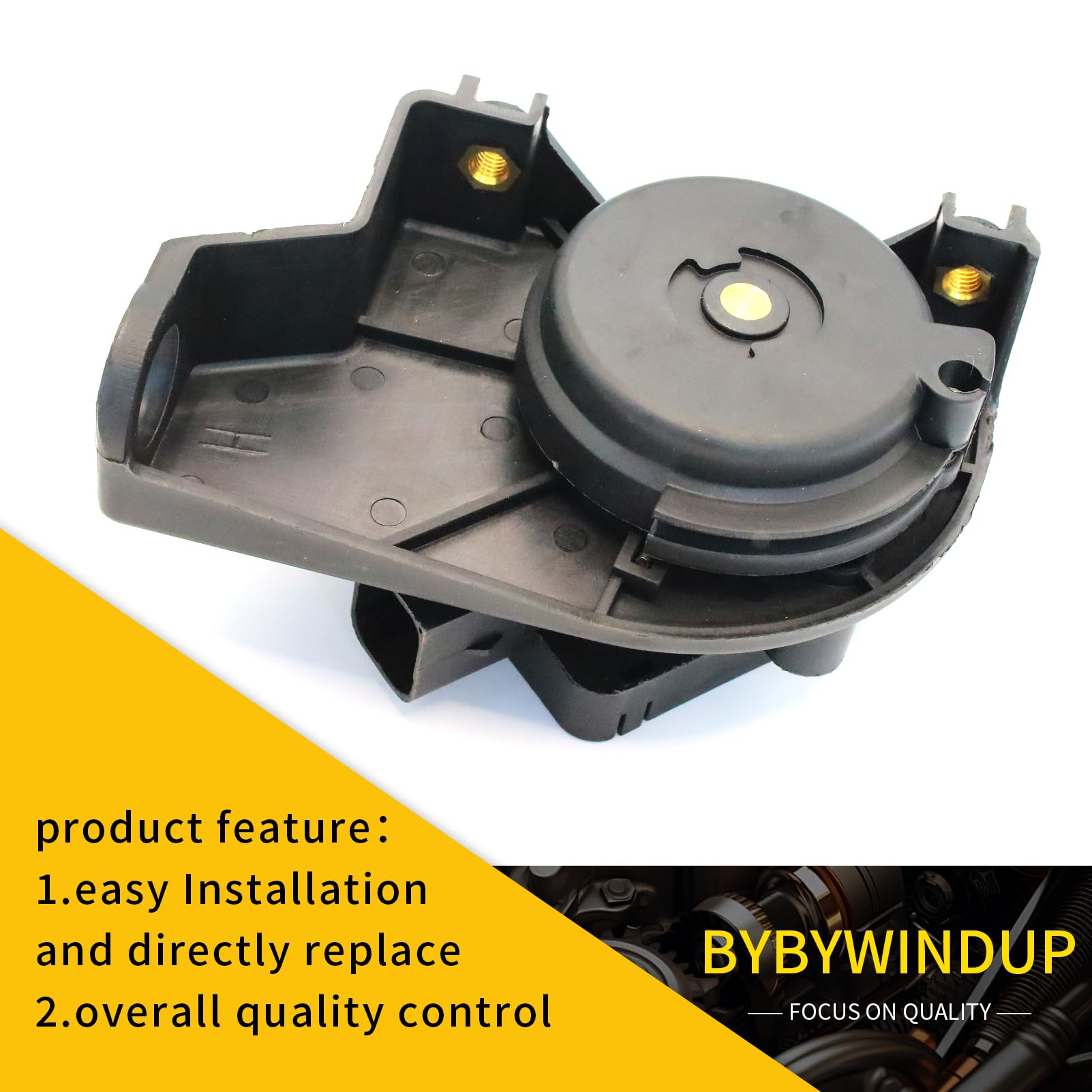 Capteur de position de pédale d'accélérateur compatible avec Berlingo Xsara Jumpy C5 Peugeot 206 306 307 405 406. Remplacement pour 9643365680