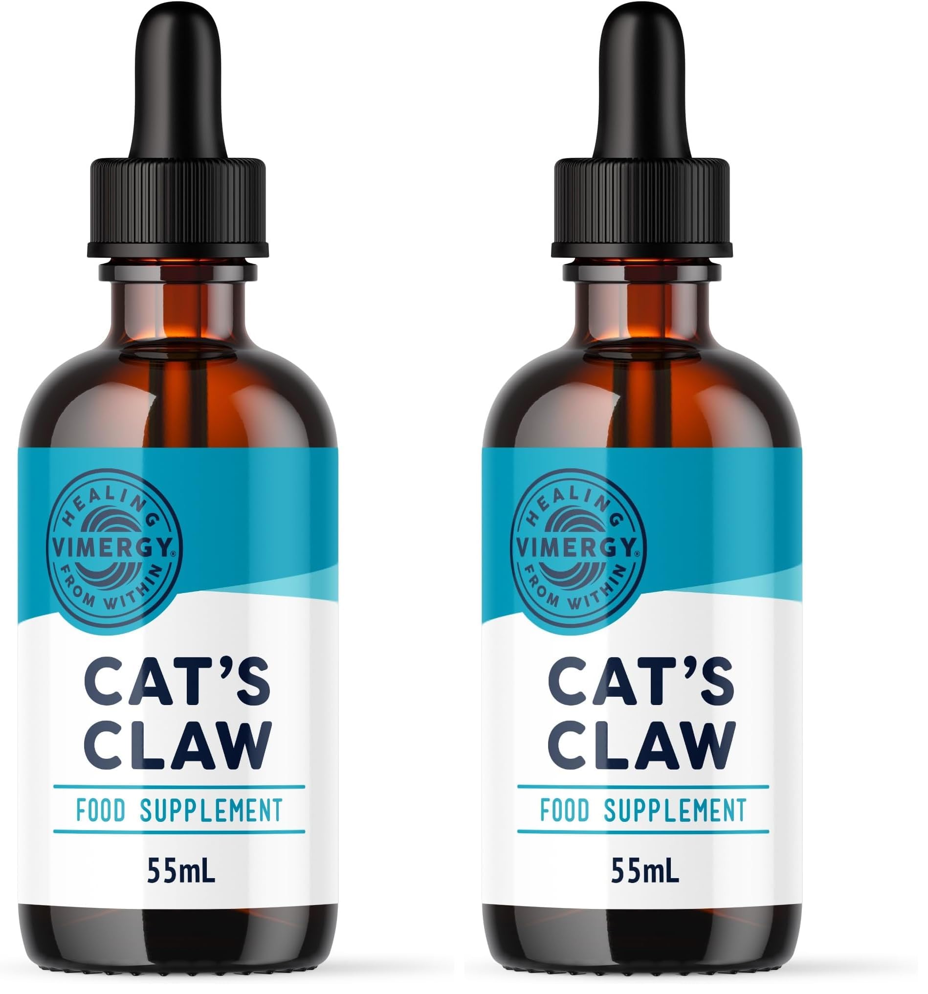 Vimergy USDA Organic Cat’s Claw Liquid – Provides Antioxidant Support* – Benefits The Immune System* – Vegan, Gluten-Free, Non-GMO – 27 Servings (55 ml) (Pack of 2)