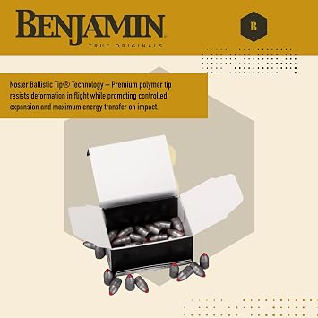 Benjamin BPN357 Extreme .357, 145-Grain Bullet by Nosler