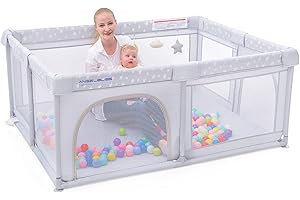 Angelbliss Baby Playpen: Safe and Spacious Play Area for Infants and Toddlers