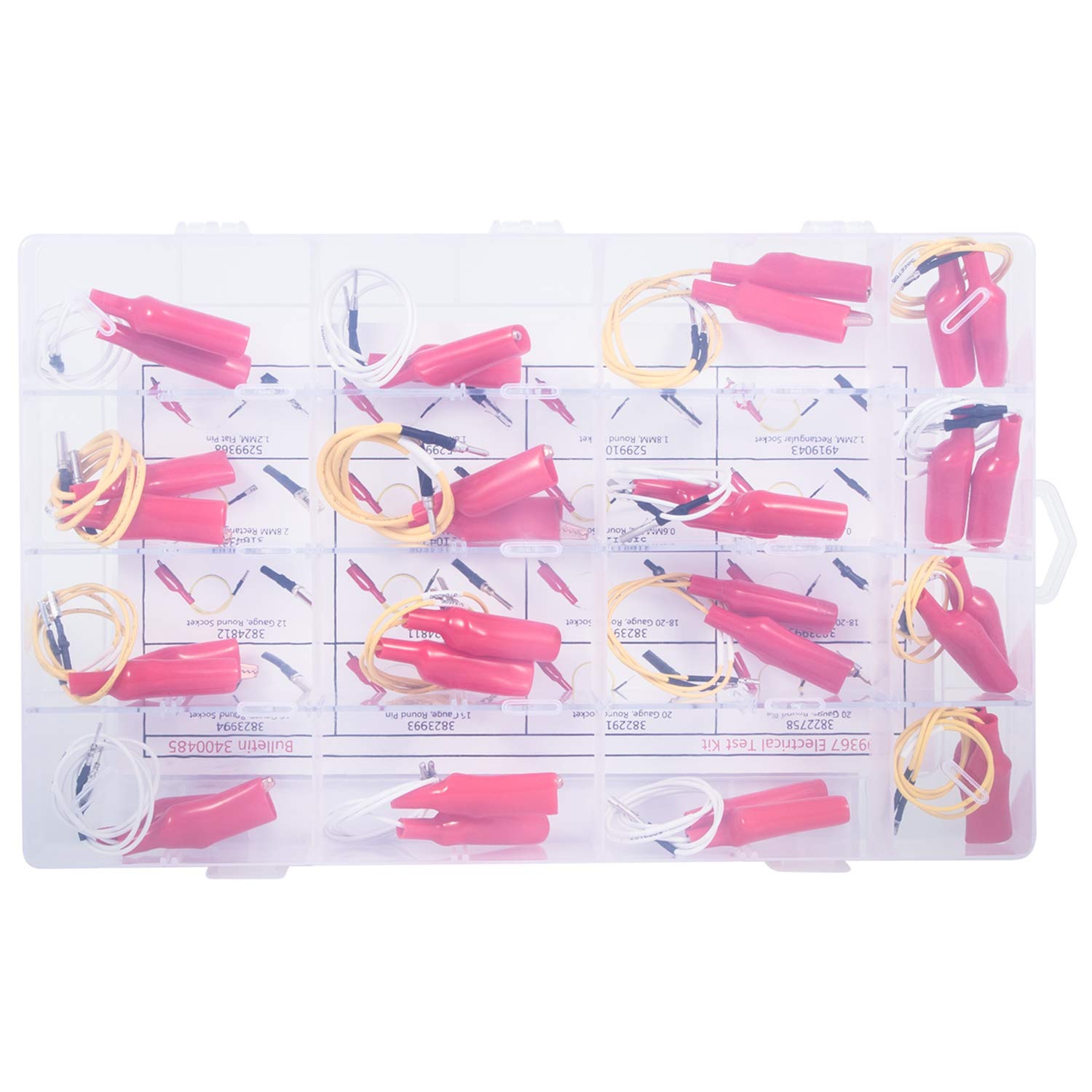 Amazon.com: Electrical Test Lead Kit 16 Pcs Electrical Terminal 