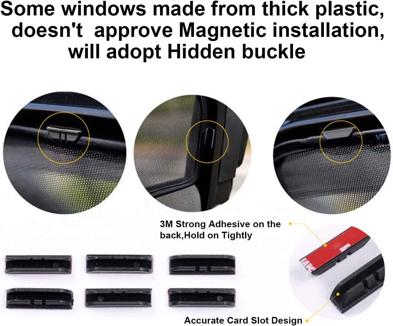 CX-5 Car Window Sun Shade for 2017-2026 Mazda CX-5, Magnetic Side Window Sunshade Mesh Curtains, UV Protection & Heat Shield for Baby and Pet (6P Set)