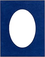 Vista 168 de CountryArtHouse Marco ovalado de 11 x 14 pulgadas, sin ácido, con núcleo blanco, corte biselado para fotos de 8 x 10 pulgadas, se adapta a marcos