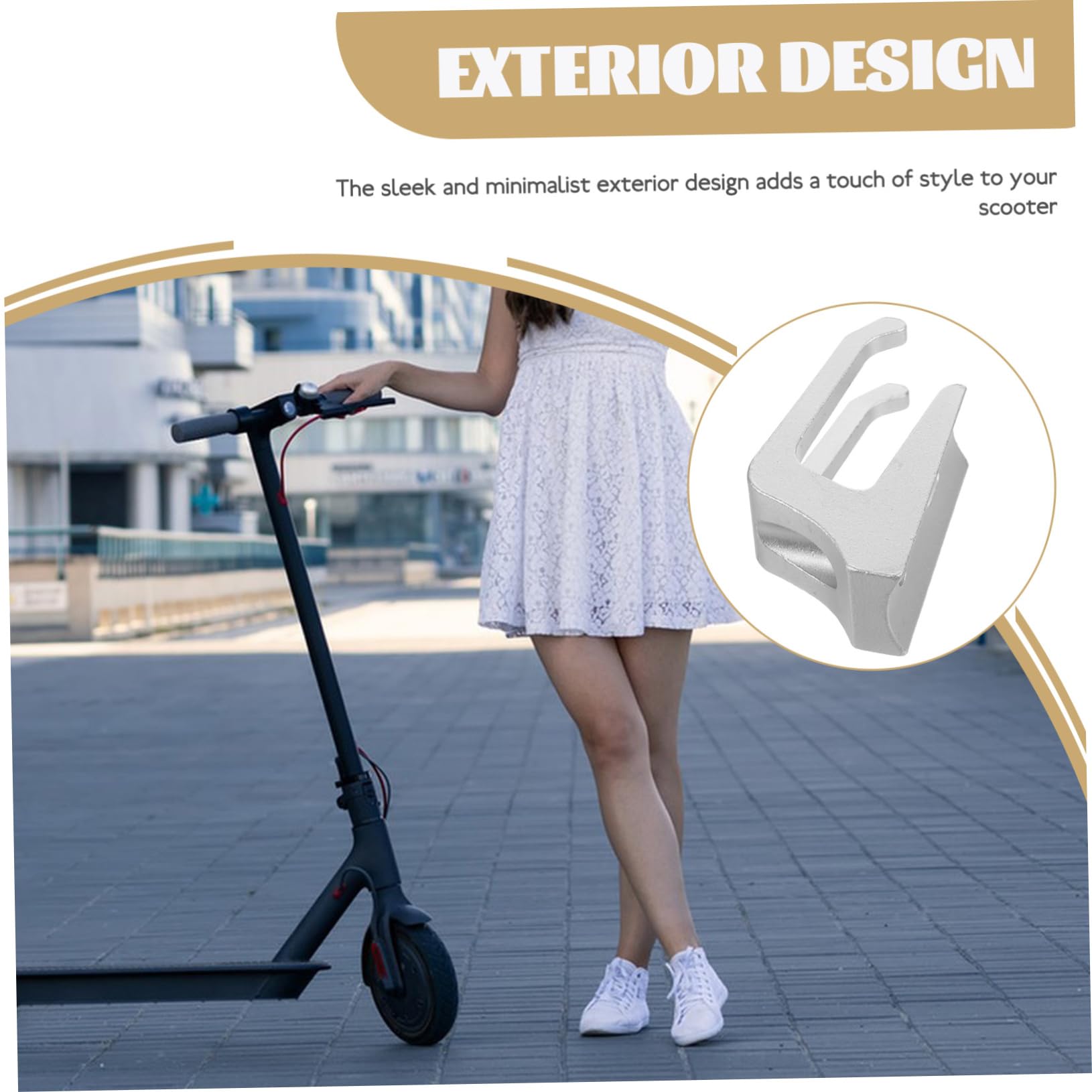 Mobestech 5 Ganci Per Monopattino Elettrico Gancio Traino Per Monopattino Accessori Anteriori Professionali Per Monopattini Elettrici Accessori Per Monopattino Elettrico Gancio Per