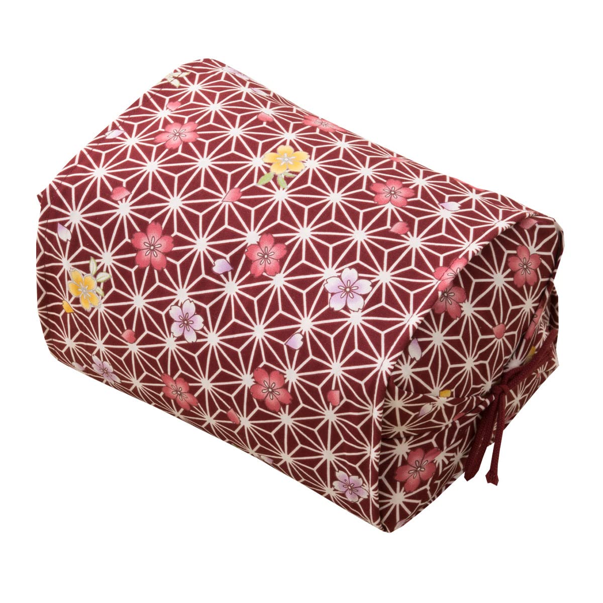 EMOOR Buckwheat Husk Pillow Sakura-Red Made in Japan