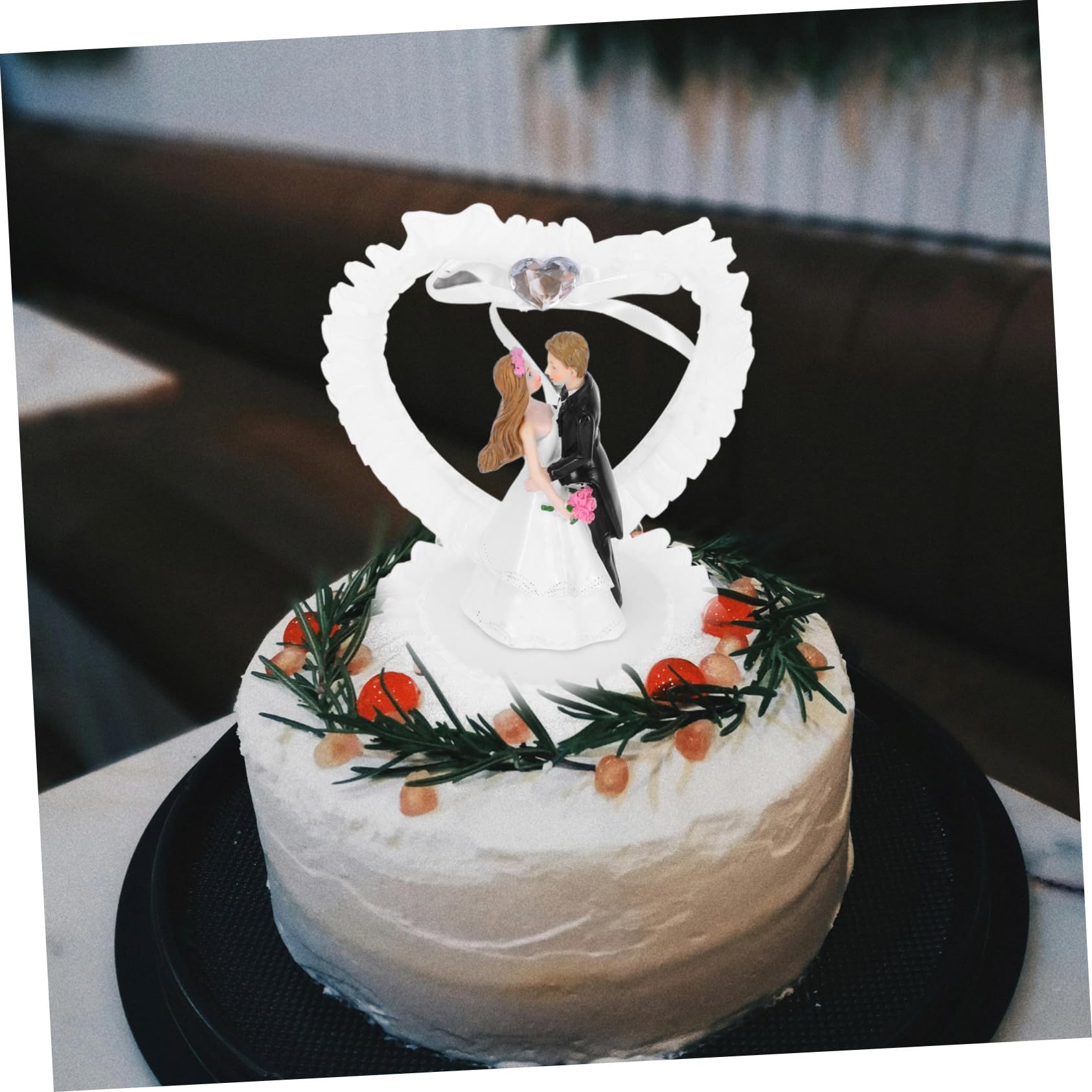 BESTOYARD 2stücke Hochzeitstorten Dekofigur Brautpaar Romantischer Cake Topper Resin Für Hochzeitsfeiern Tortenaufsätze Für Jubiläen Und Besondere Anlässe Gestaltete Pärchenfigur