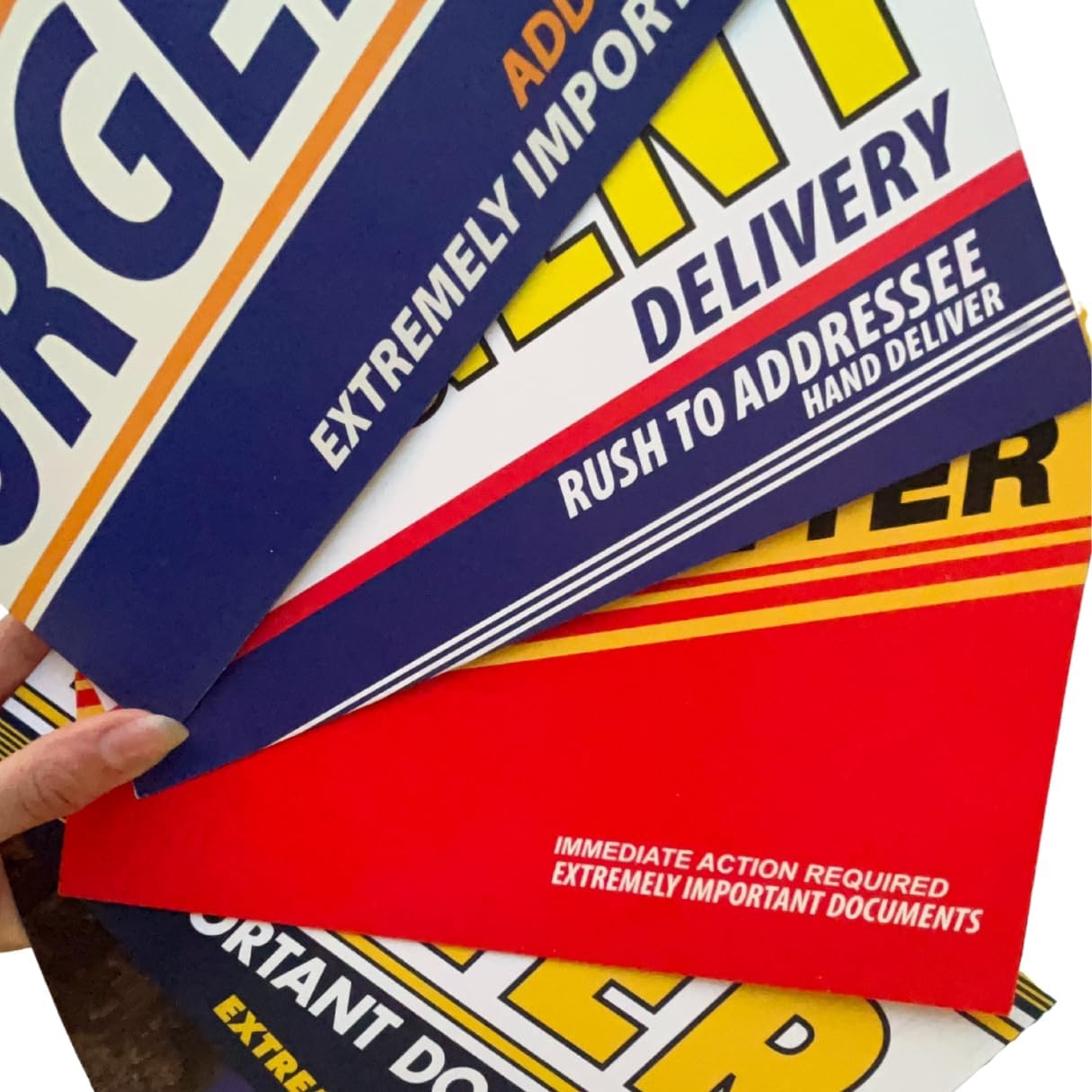 Express Envelopes. 6 x 9 Envelope. Promotional Envelope. 500/Carton. These Urgent envelopes are perfect for Direct Mail, Real Estate Marketing, Public Relations and Product Announcements.