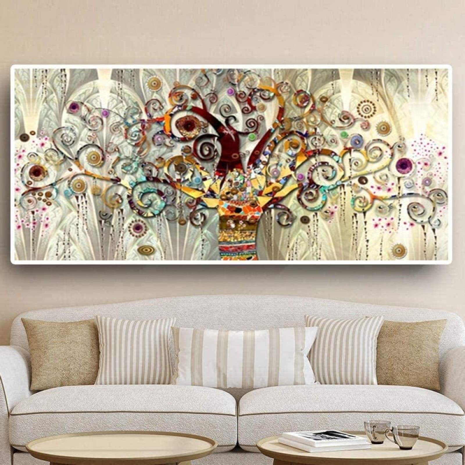 Adulte 2000 Pièces Puzzle De Décompression en Bois Arbre De Vie Bricolage Moderne Murale Cadeau Unique Décoration De La Maison, 2000pcs