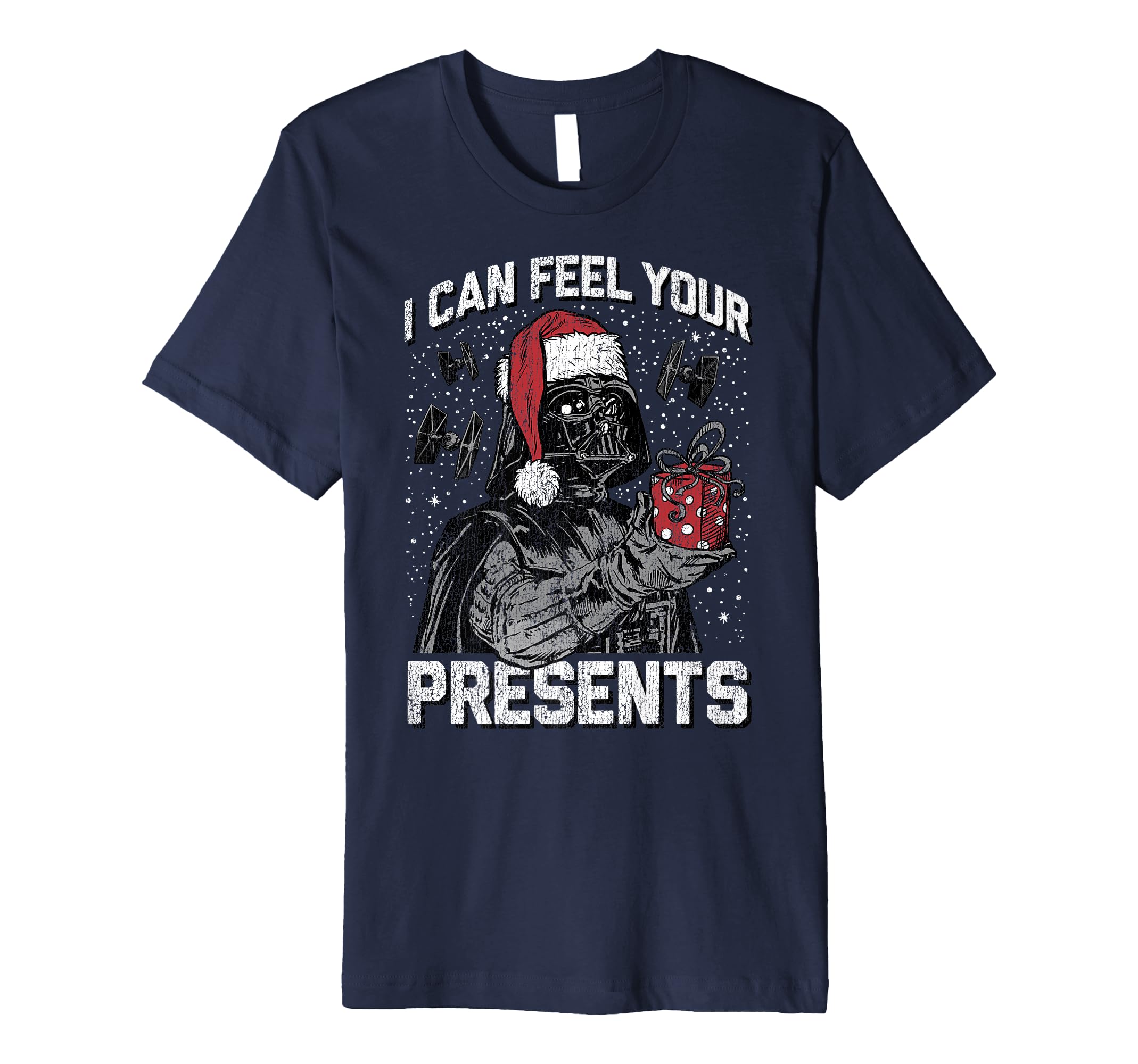 star warsChristmas Darth Vader I Can Feel Your Presents Premium T-Shirt