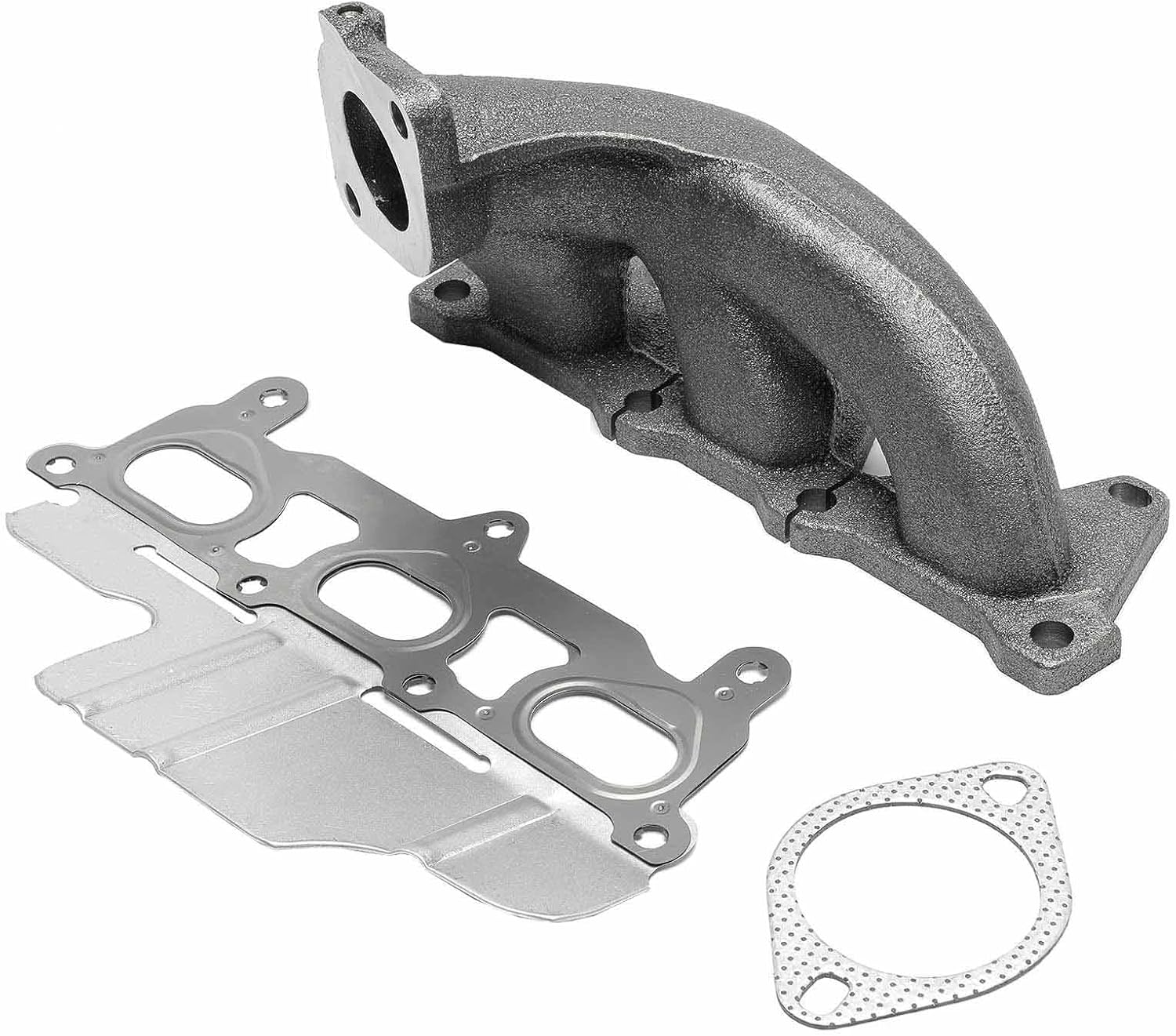 A-Premium V6 2.8 3.6L Exhaust Manifold W/Gaskets Compatible with Chevrolet Camaro 2010-2011 & Cadillac SRX 2004-2009, CTS 2004-2011, STS 2005-2011, Right Side