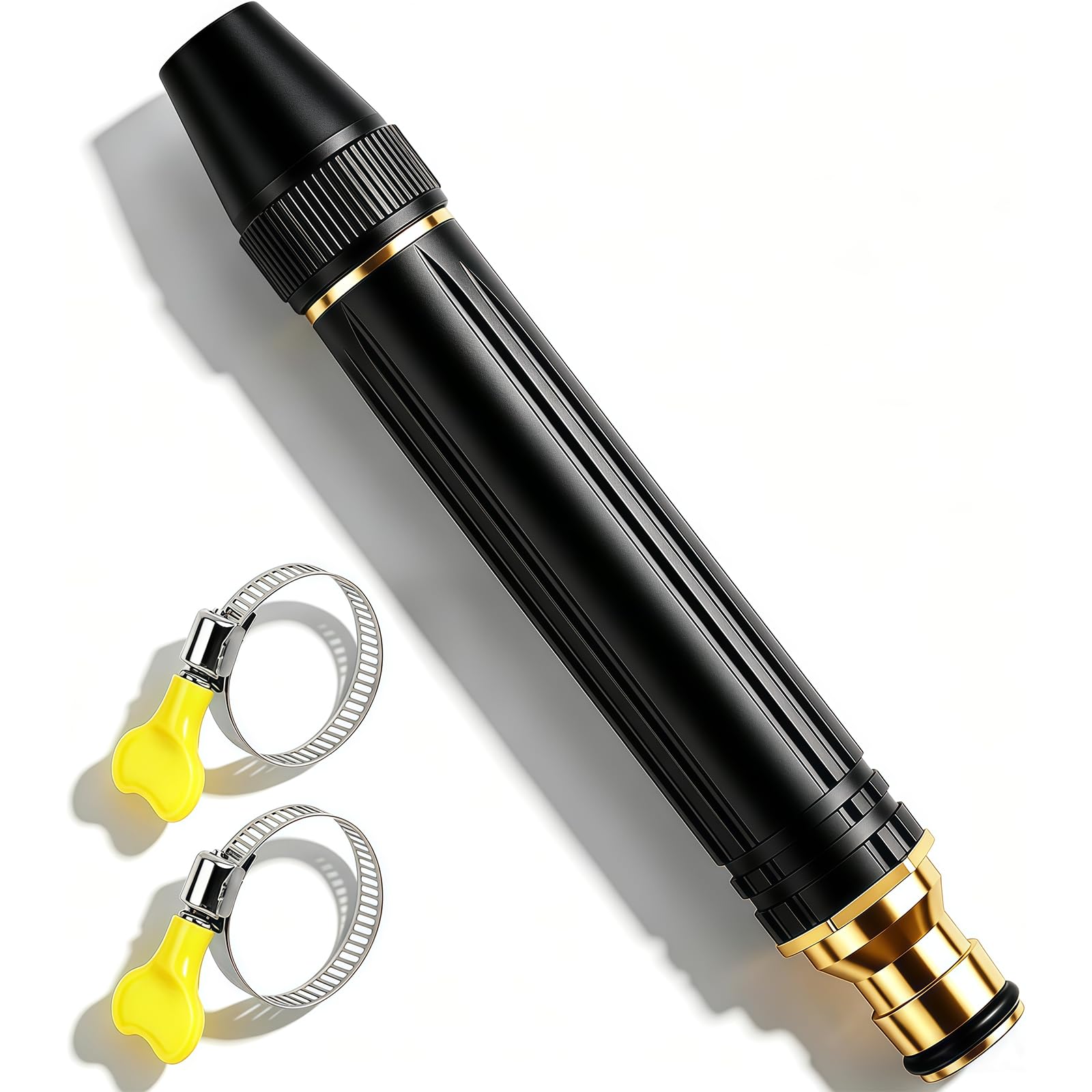 Photo 1 of Pressure Garden Hose Nozzle, Adjustable Jet Power Washer Spray Nozzle for Car Washing