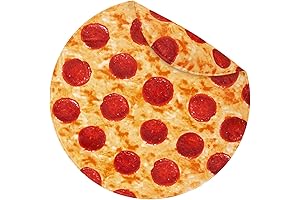 Laghcat Funny Pizza Blanket for Adults, Kids and Babies