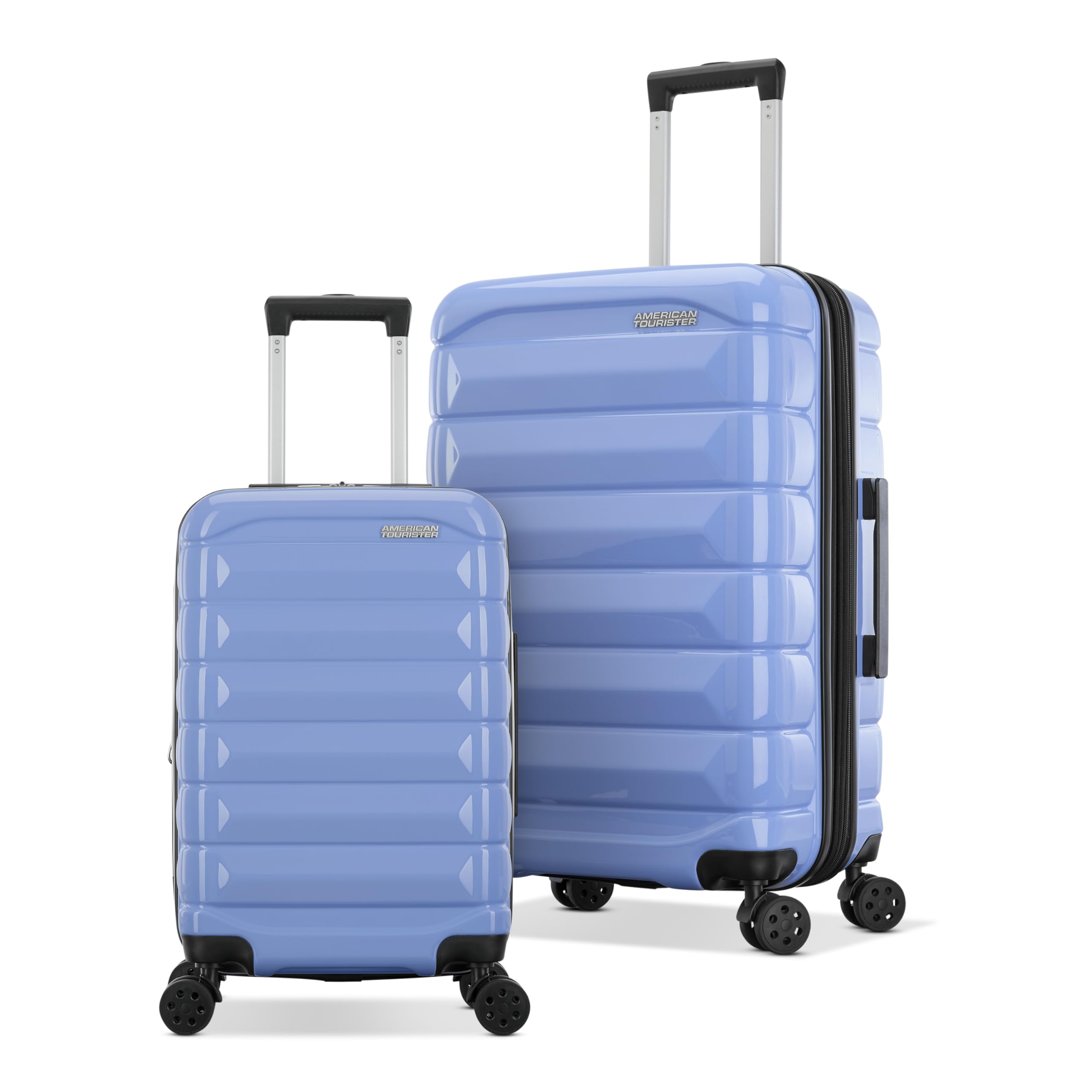Kontour 2-Piece Luggage Set - Carry-on & Medium - Cornflower Blue